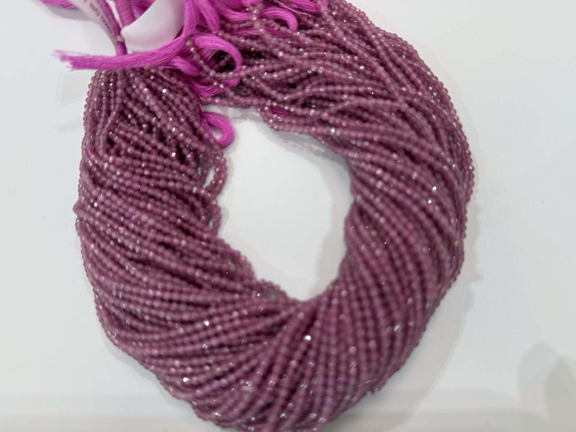 Pink Sapphire Rondelle Faceted