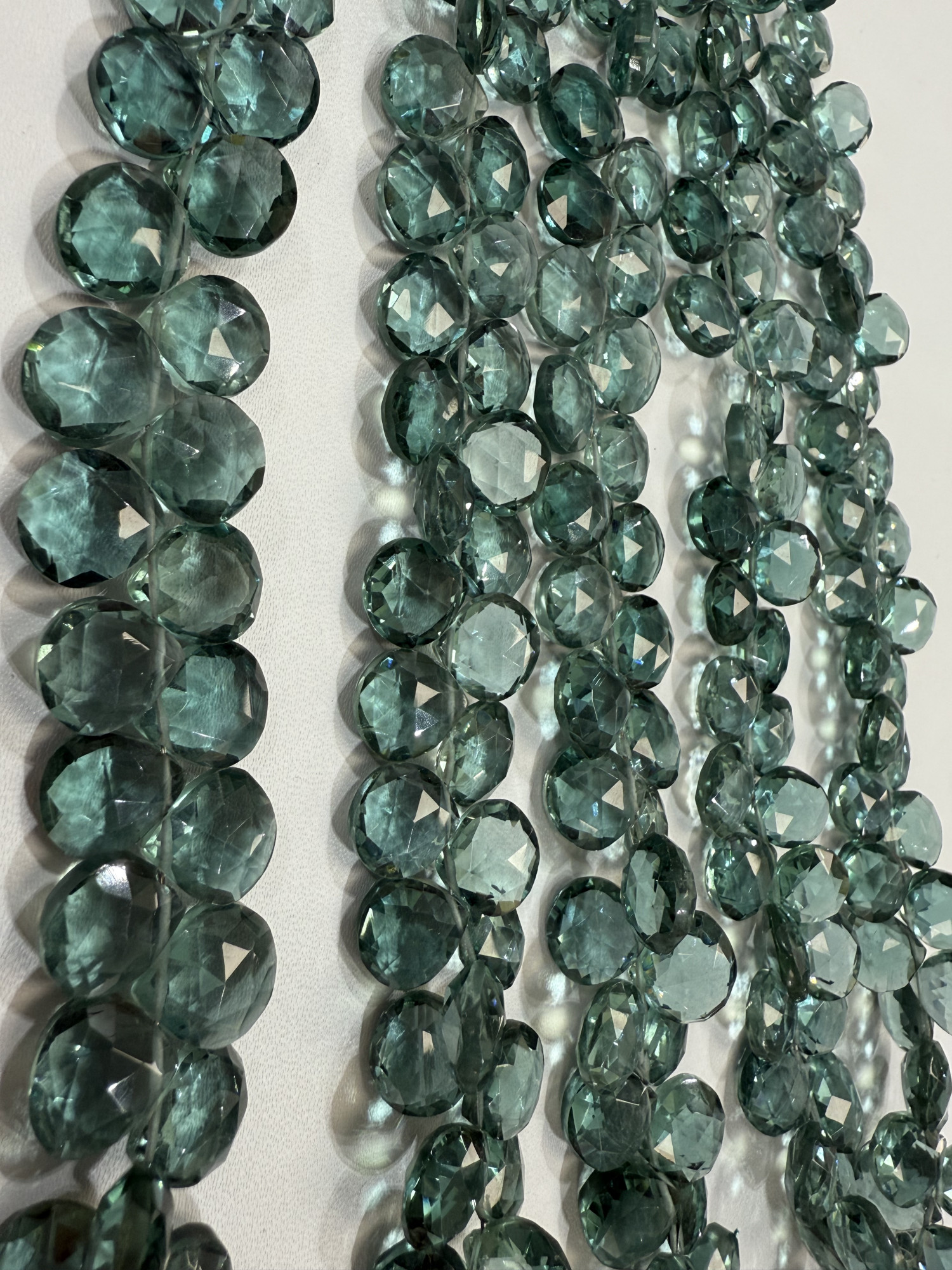 Hydro Quartz Heart Faceted