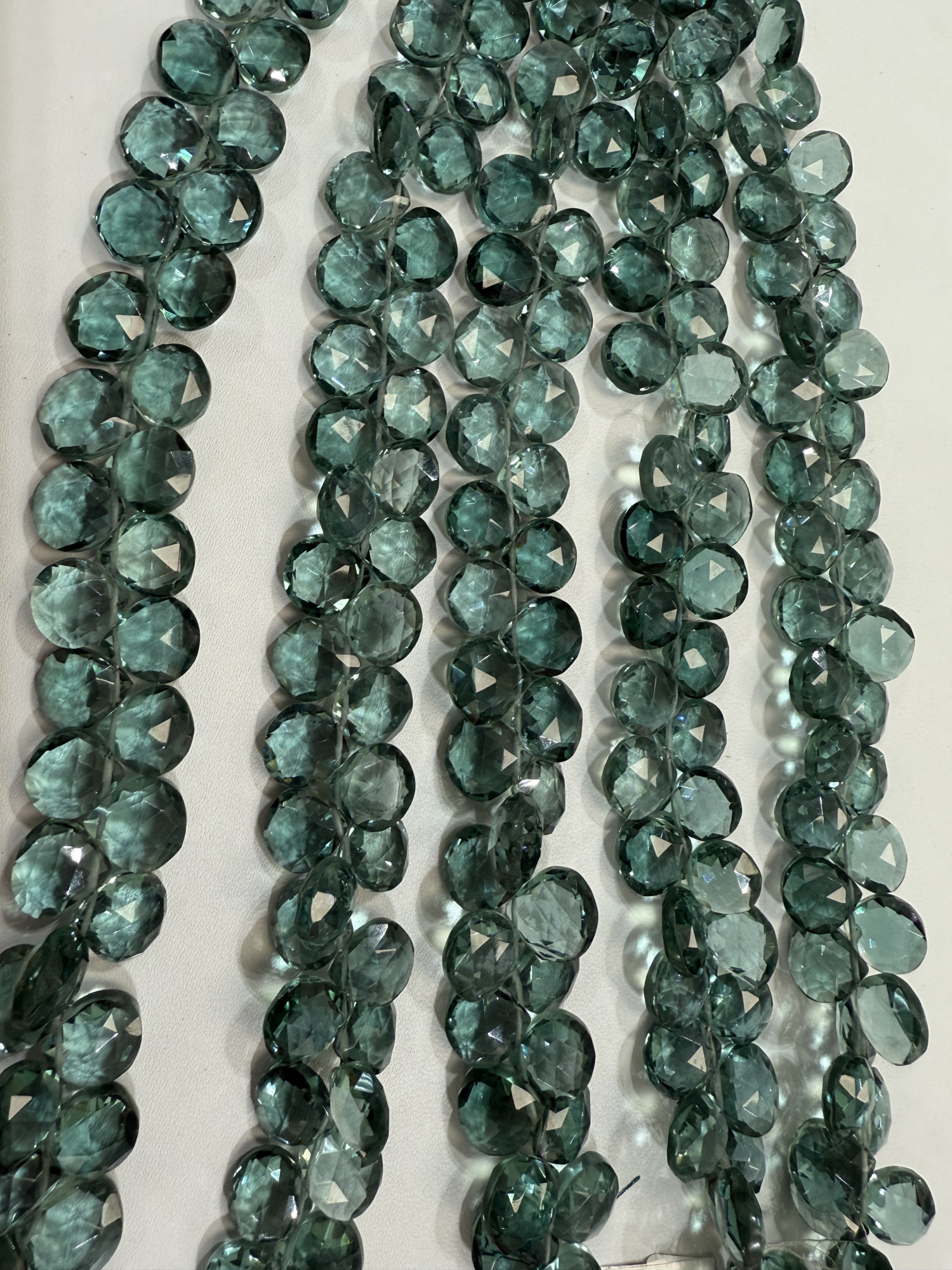 Hydro Quartz Heart Faceted