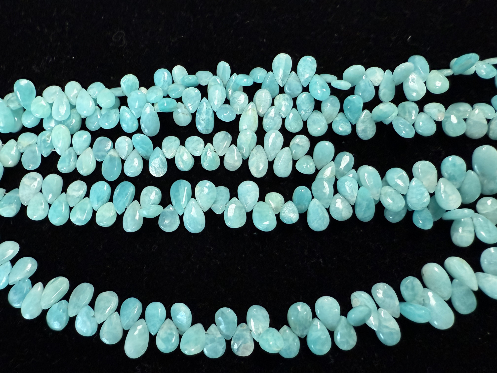 Amazonite Pears Smooth