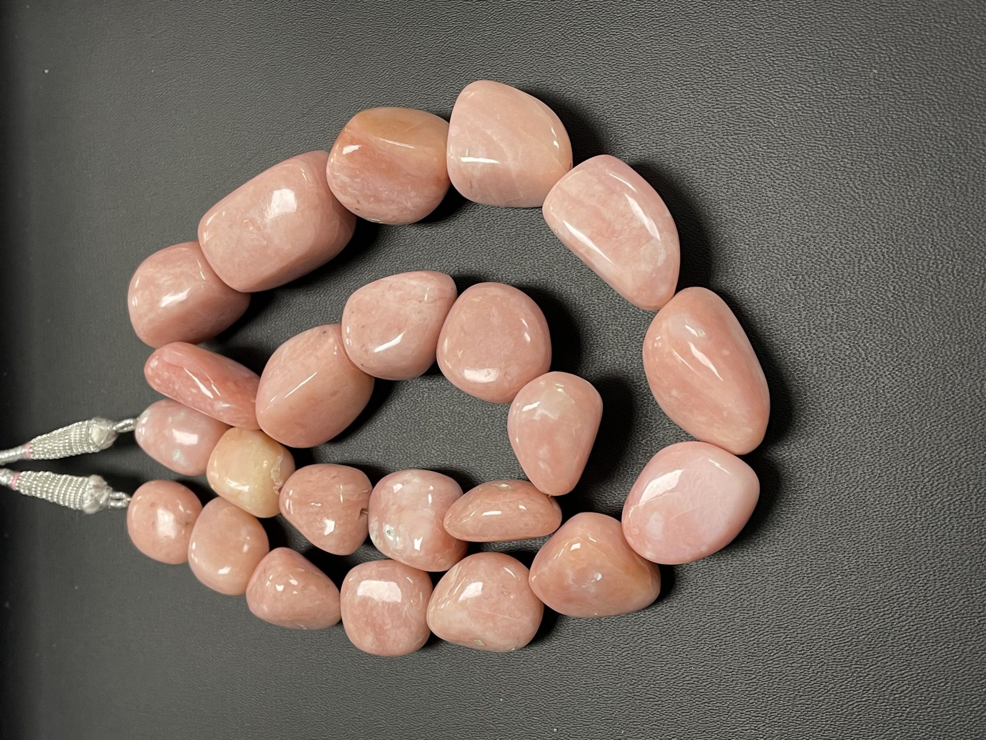 Pink Peruvian Opal Nugget Smooth
