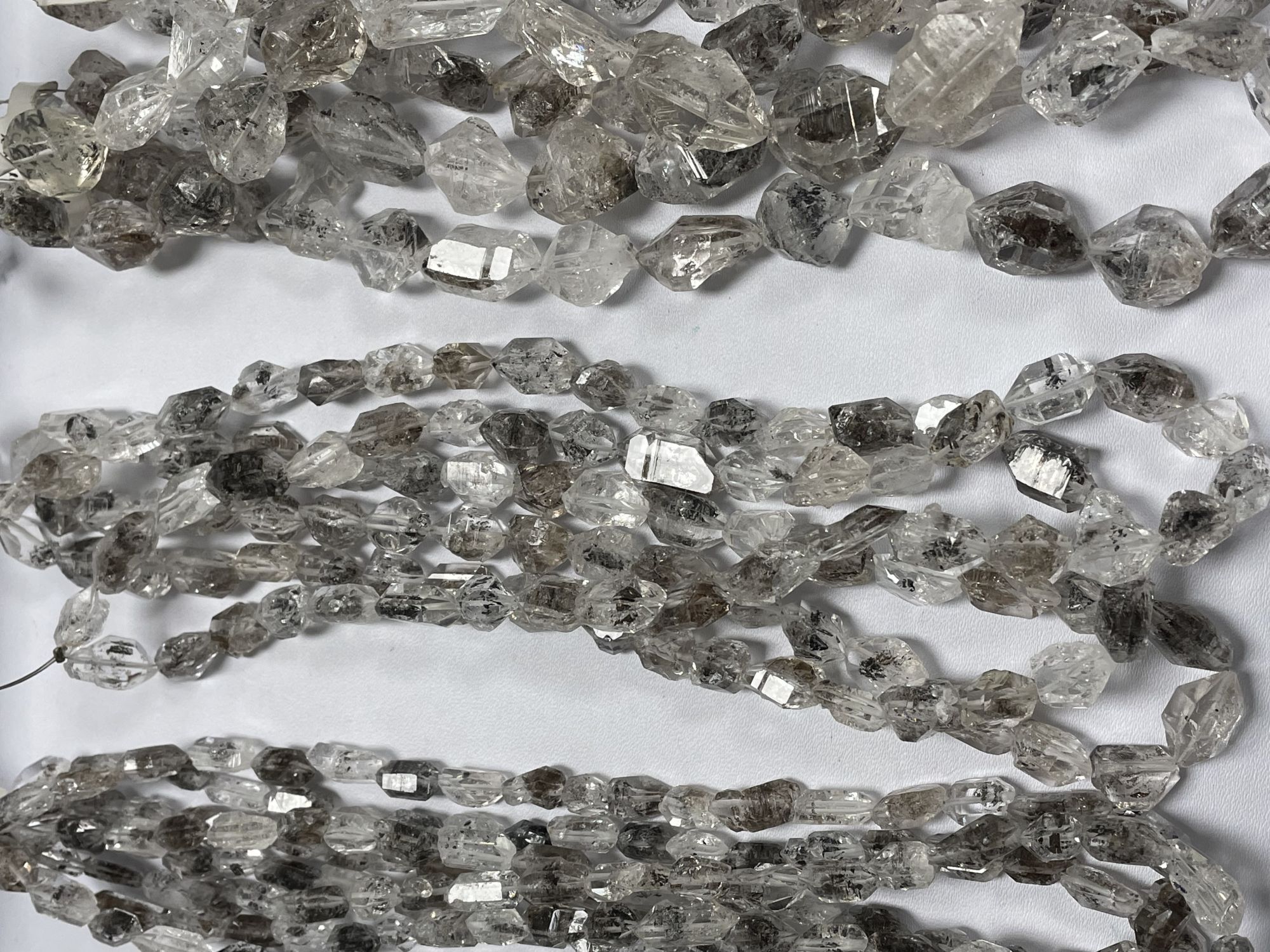 Herkimer Diamond Nugget Faceted Quartz