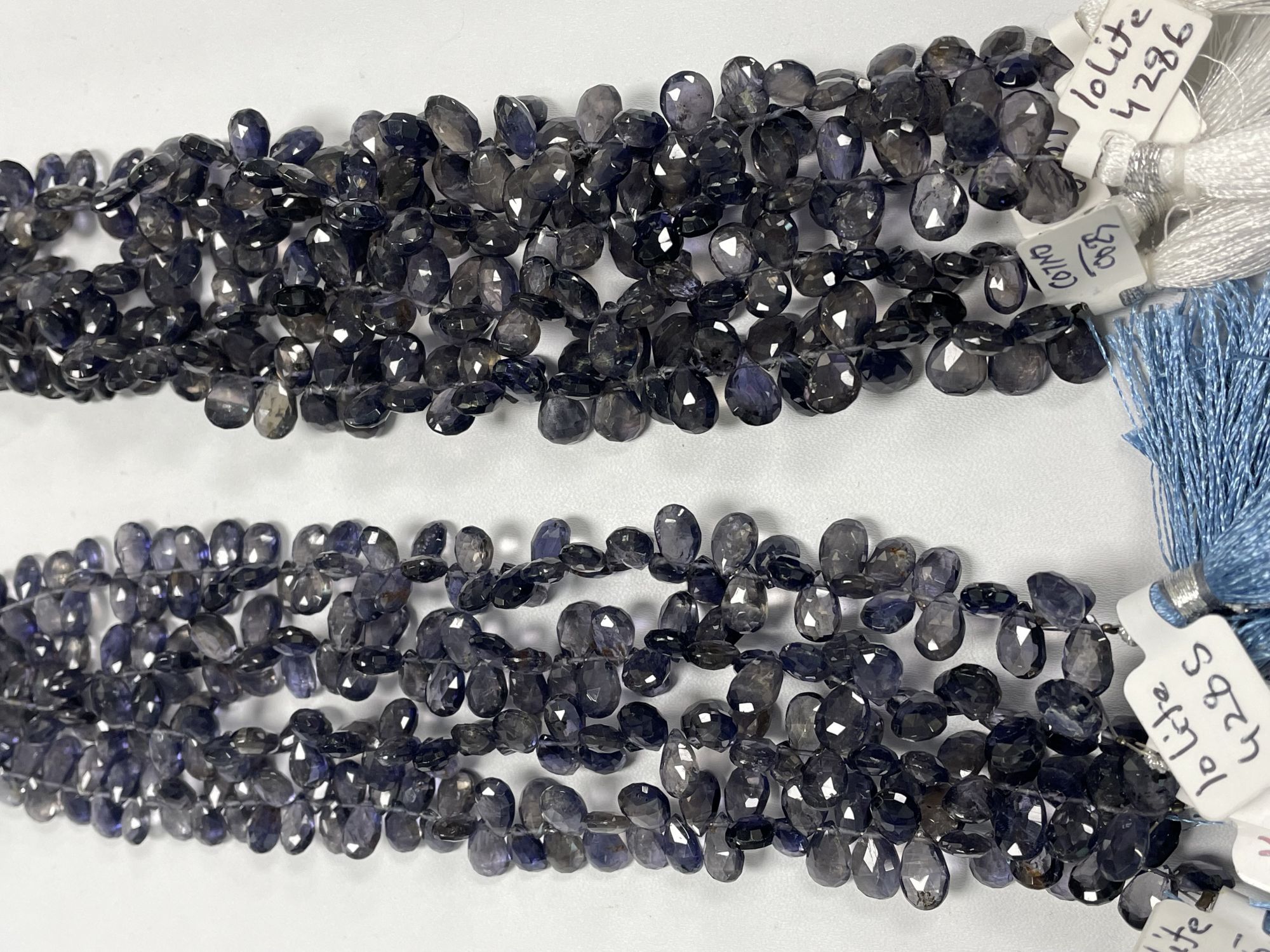 Iolite Pear Faceted