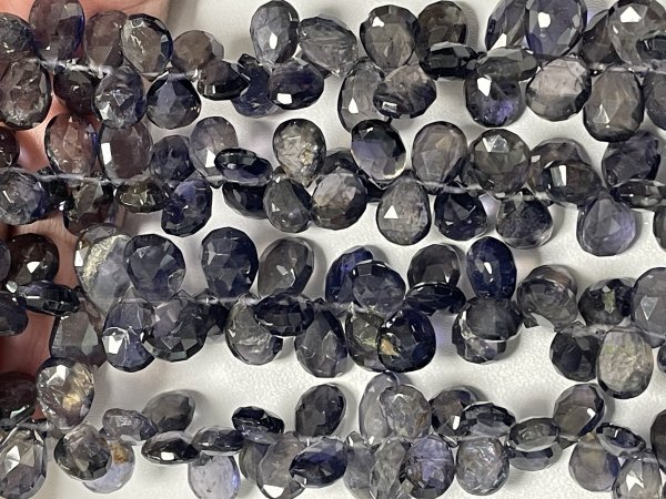 Iolite Pear Faceted