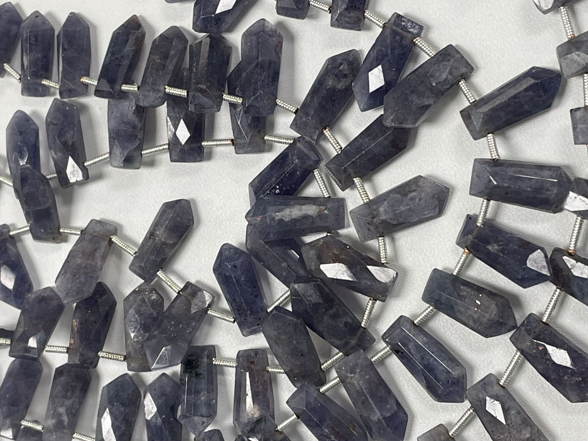 Iolite Fun Cut Faceted