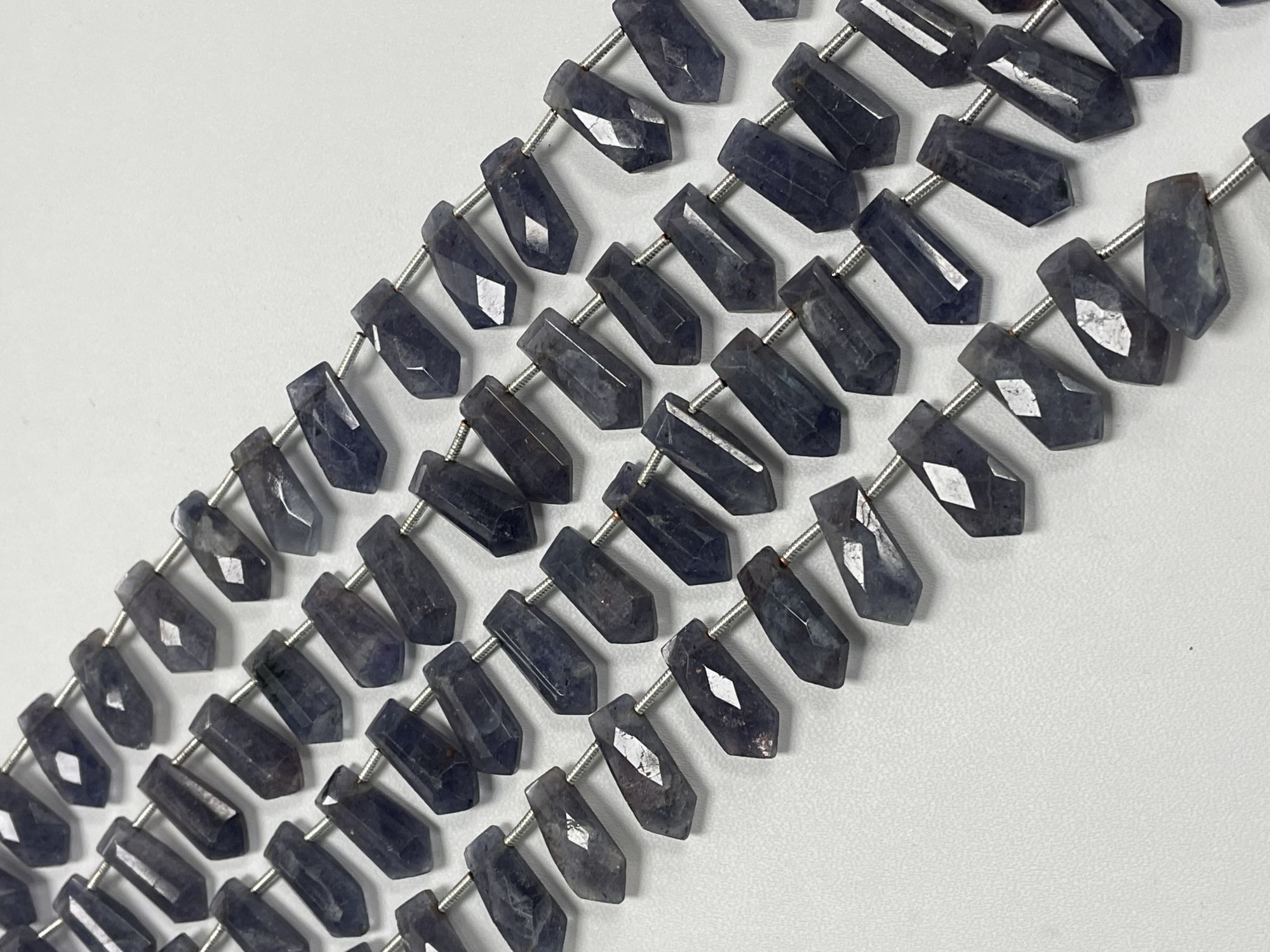 Iolite Fun Cut Faceted