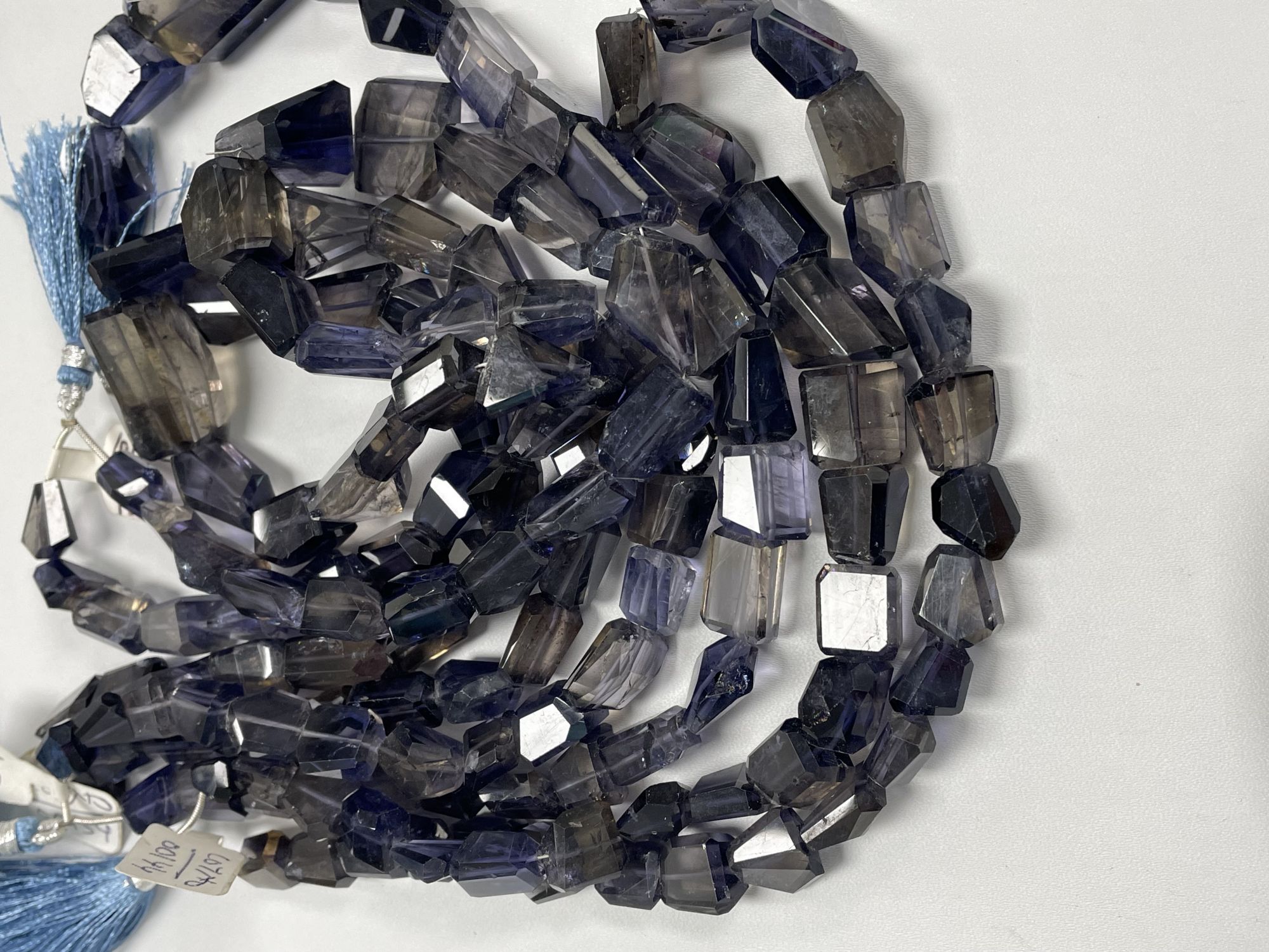 Iolite Nugget Faceted
