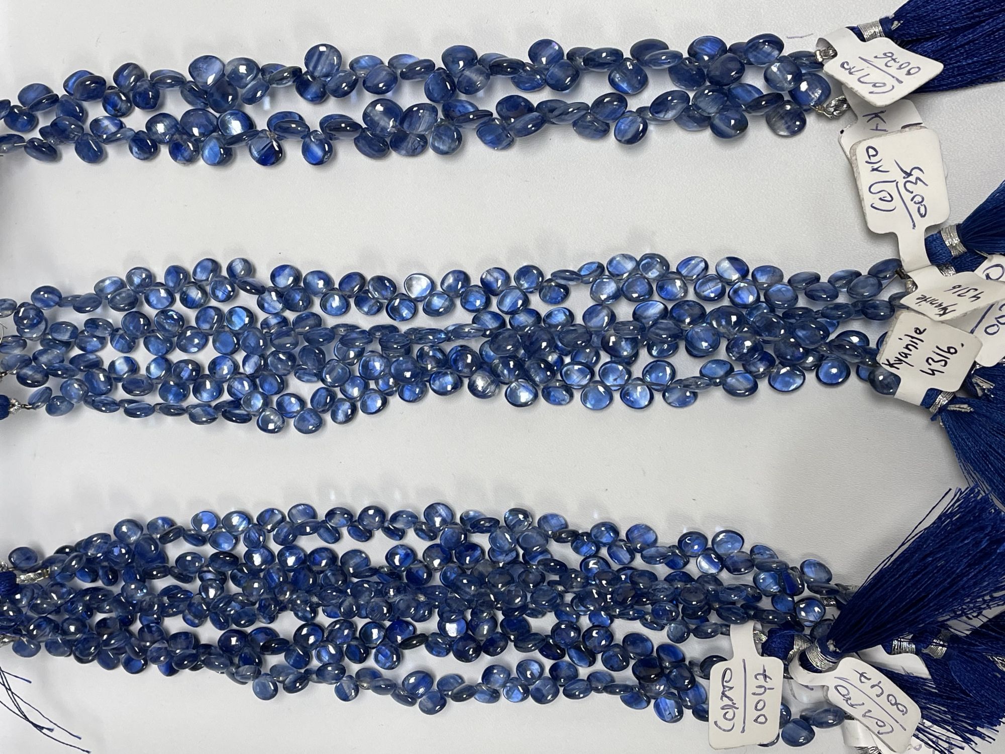 Blue Kyanite Heart Smooth
