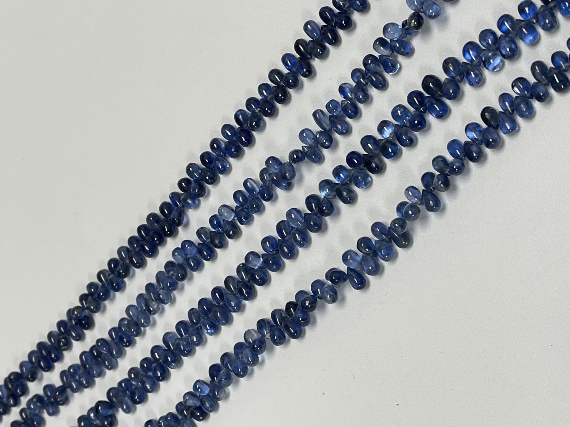 Blue Kyanite Drop Smooth