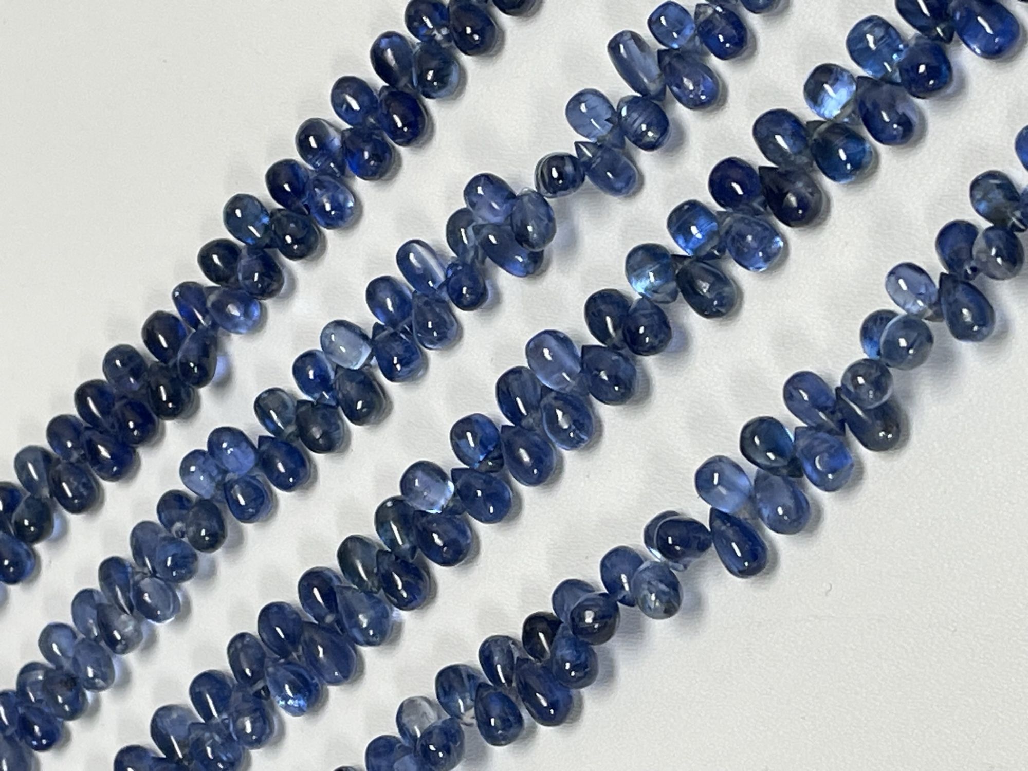 Blue Kyanite Drop Smooth