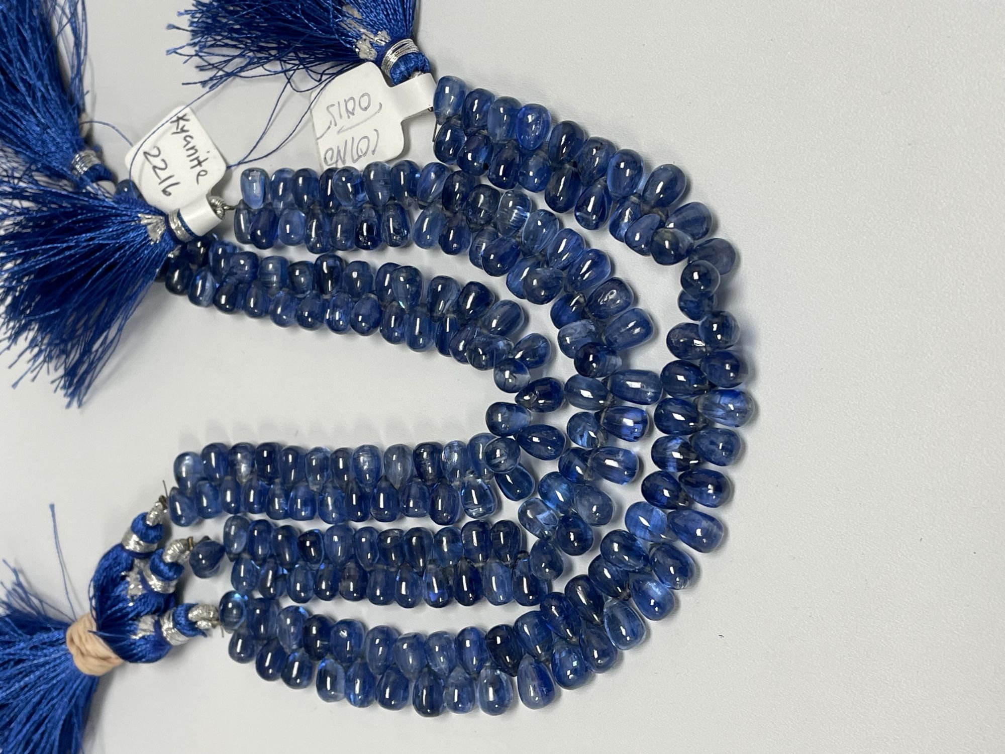 Blue Kyanite Drop Smooth