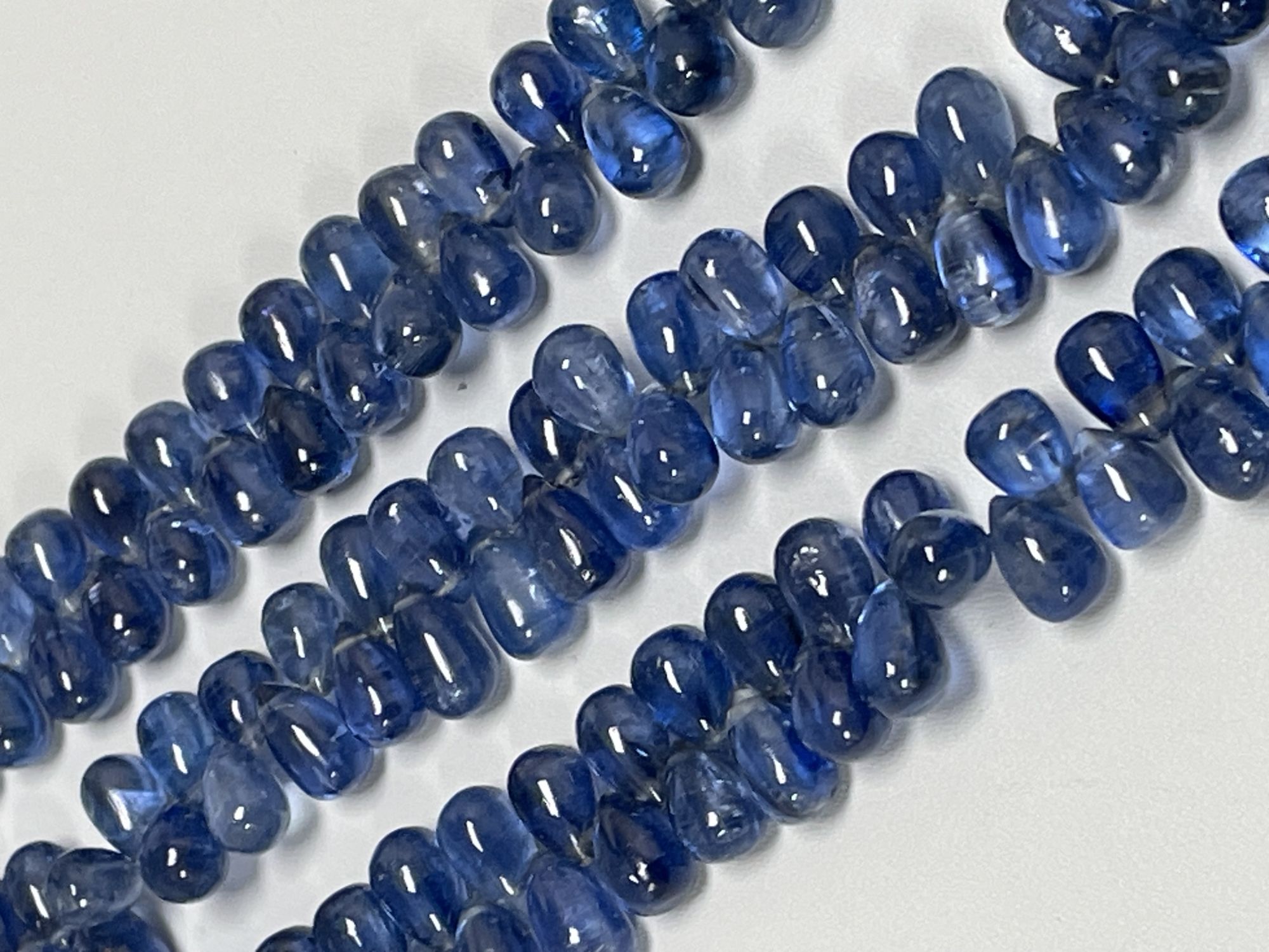 Blue Kyanite Drop Smooth