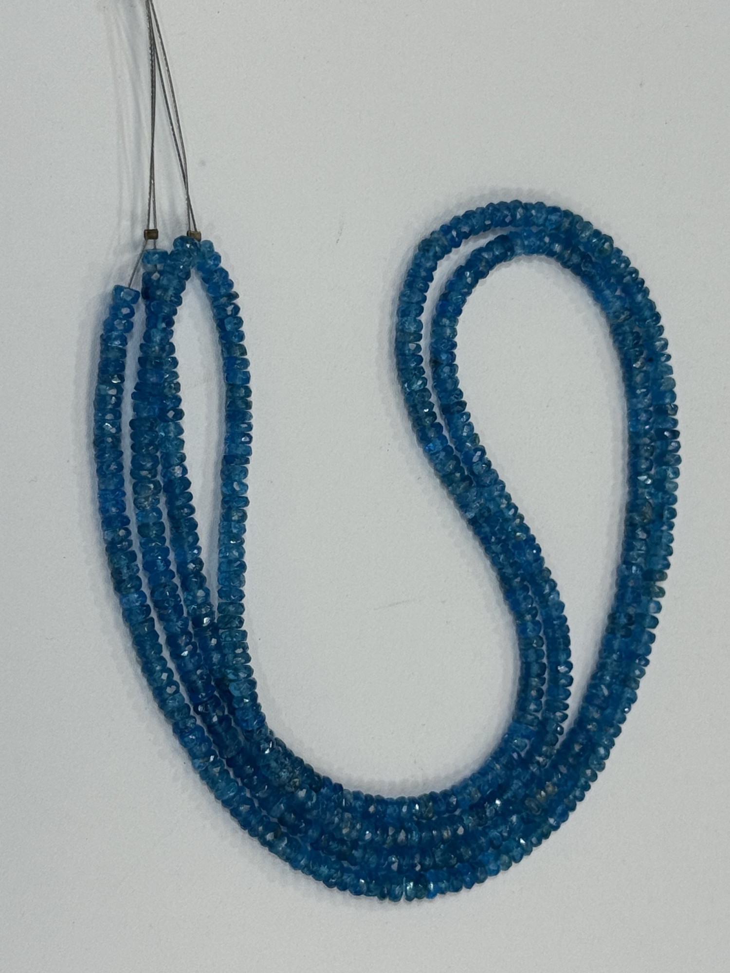 Apatite Rondelle Faceted