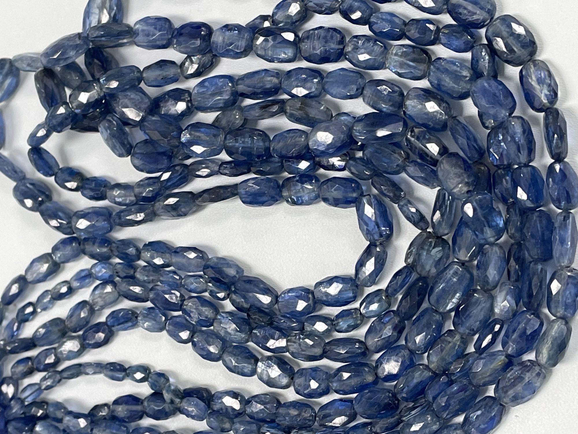 Blue Kyanite Oval Faceted