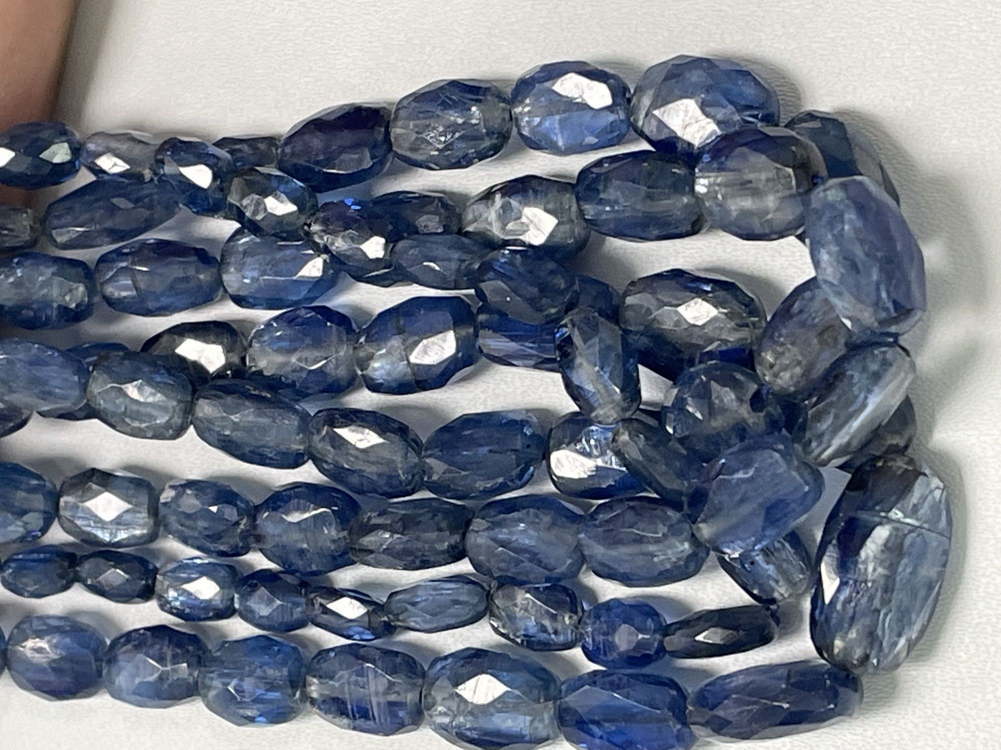 Blue Kyanite Oval Faceted