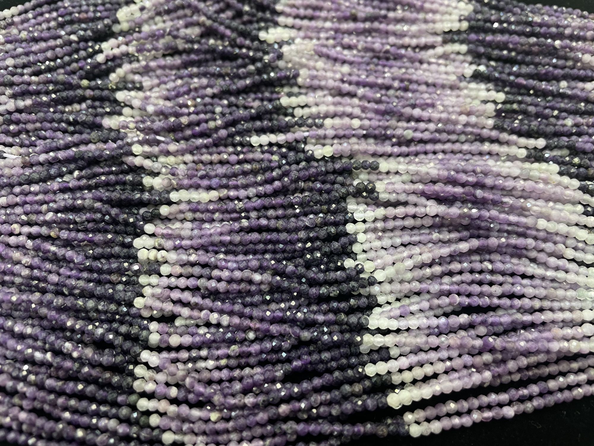 Flourite Rondelle Faceted