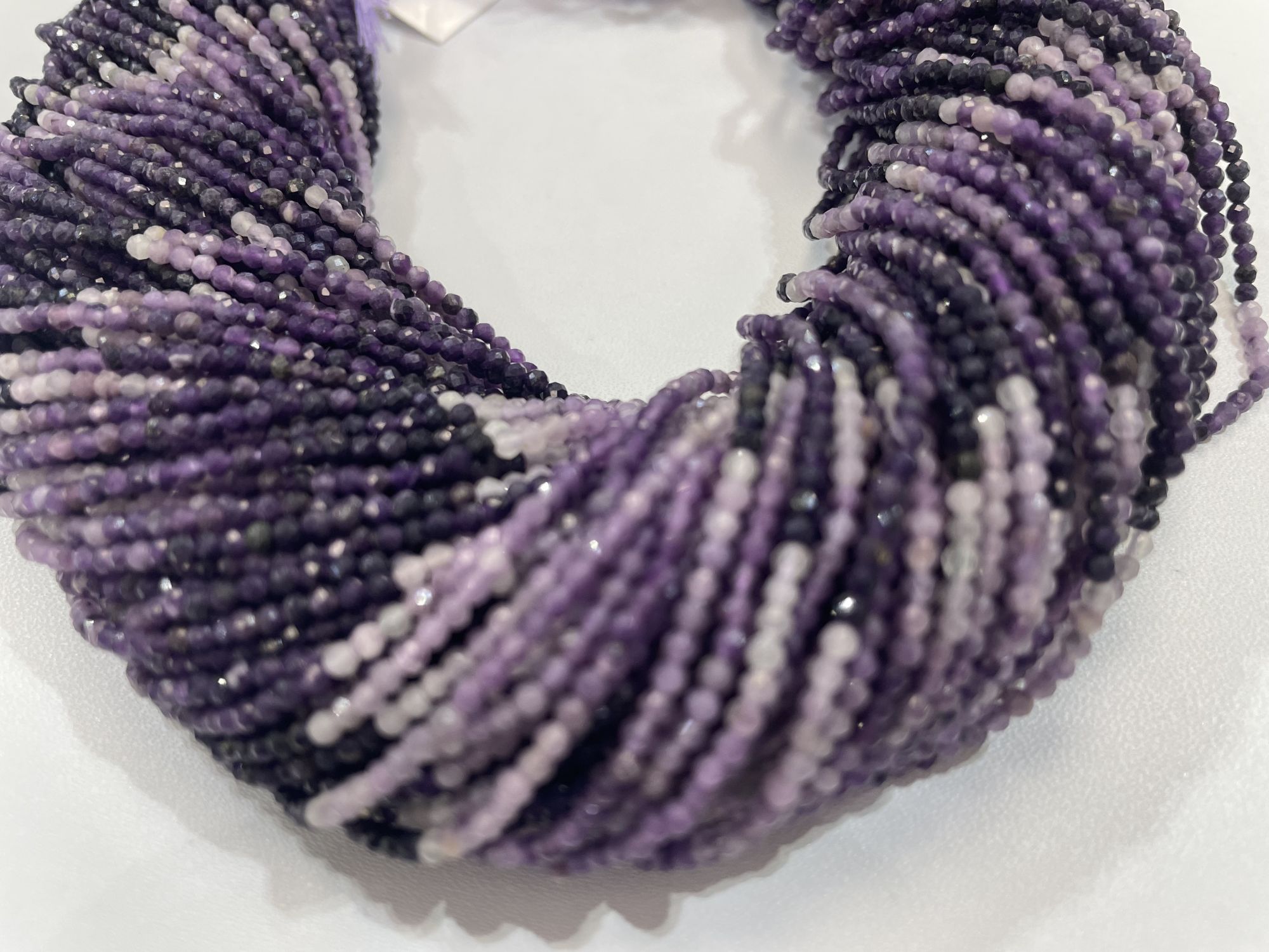 Flourite Rondelle Faceted