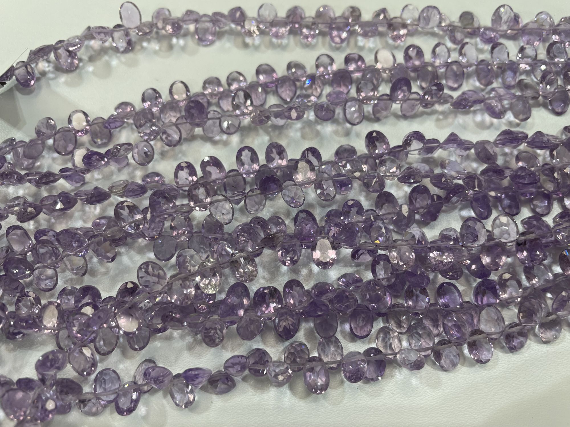 Purple Amethyst Oval Faceted