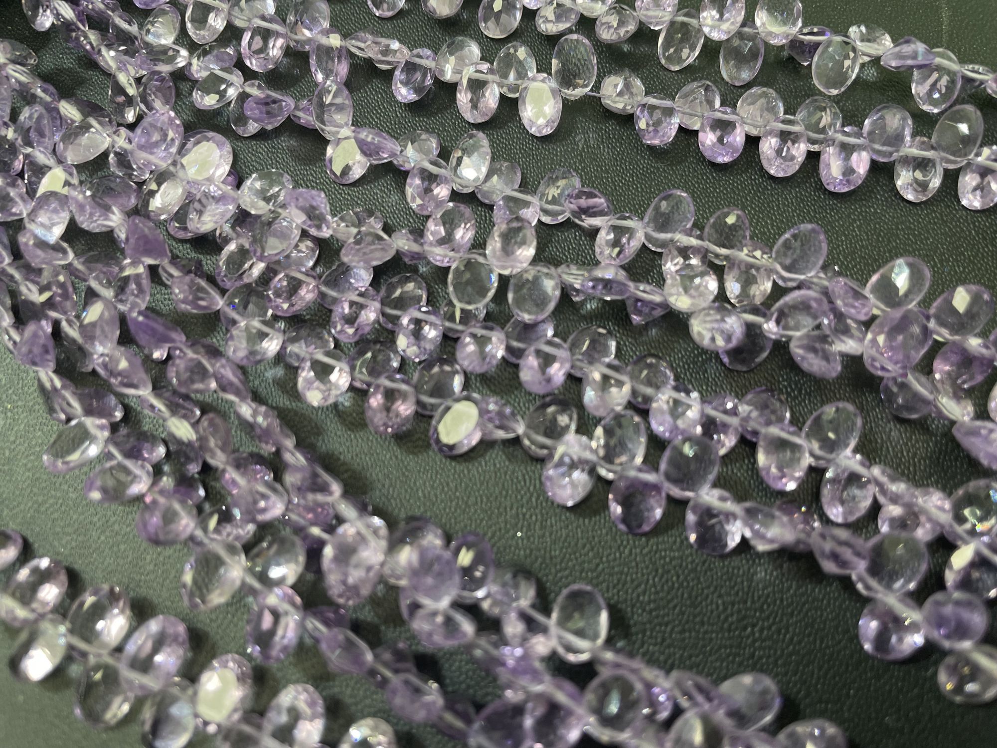 Purple Amethyst Oval Faceted