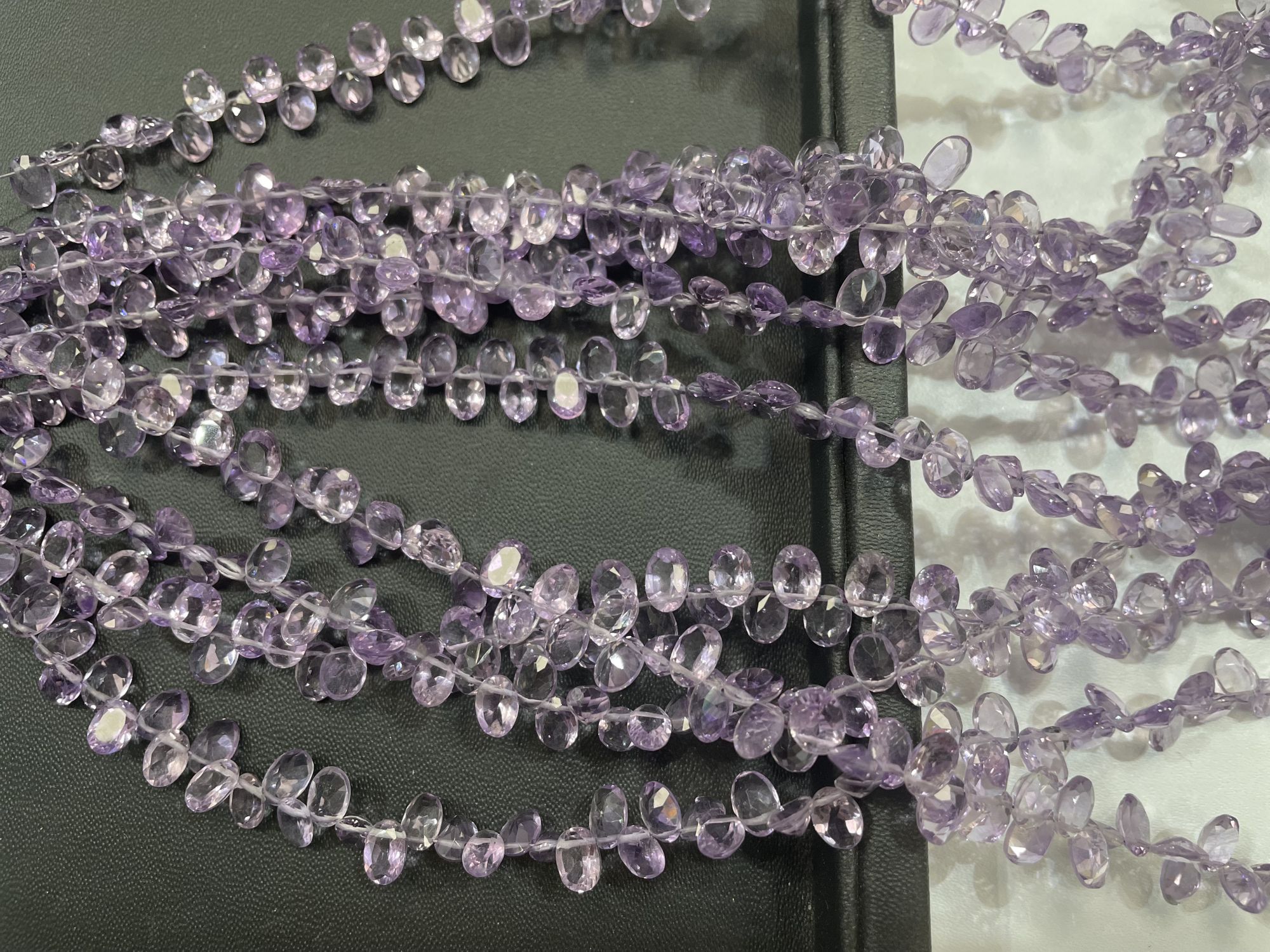 Purple Amethyst Oval Faceted