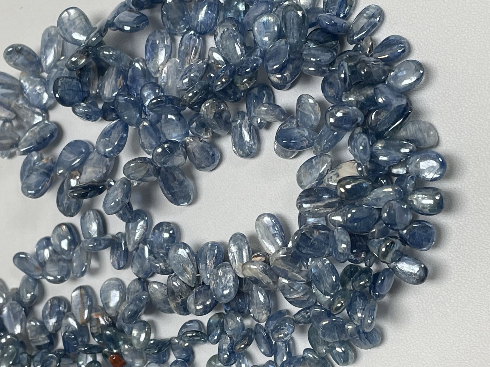 Coated Kyanite Pear Smooth