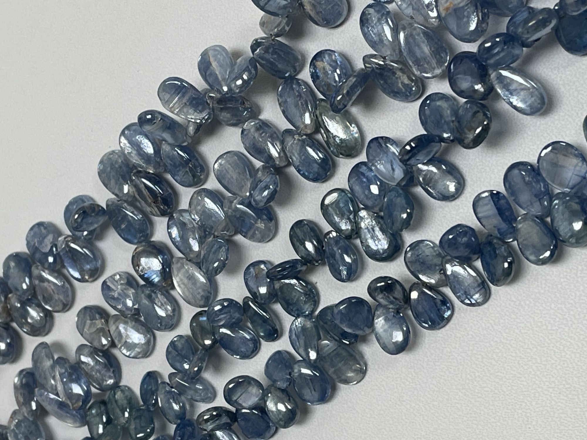 Coated Kyanite Pear Smooth