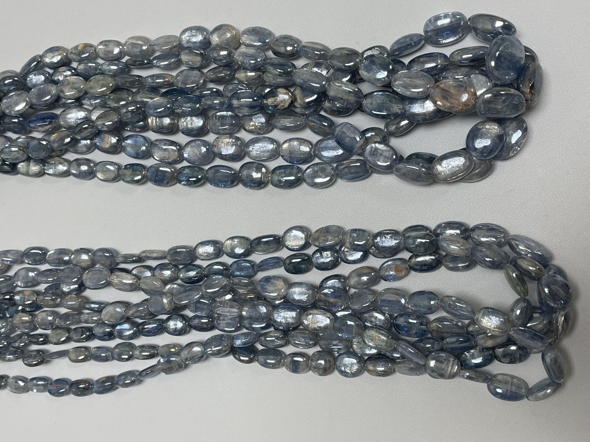 Coated Kyanite Oval Smooth