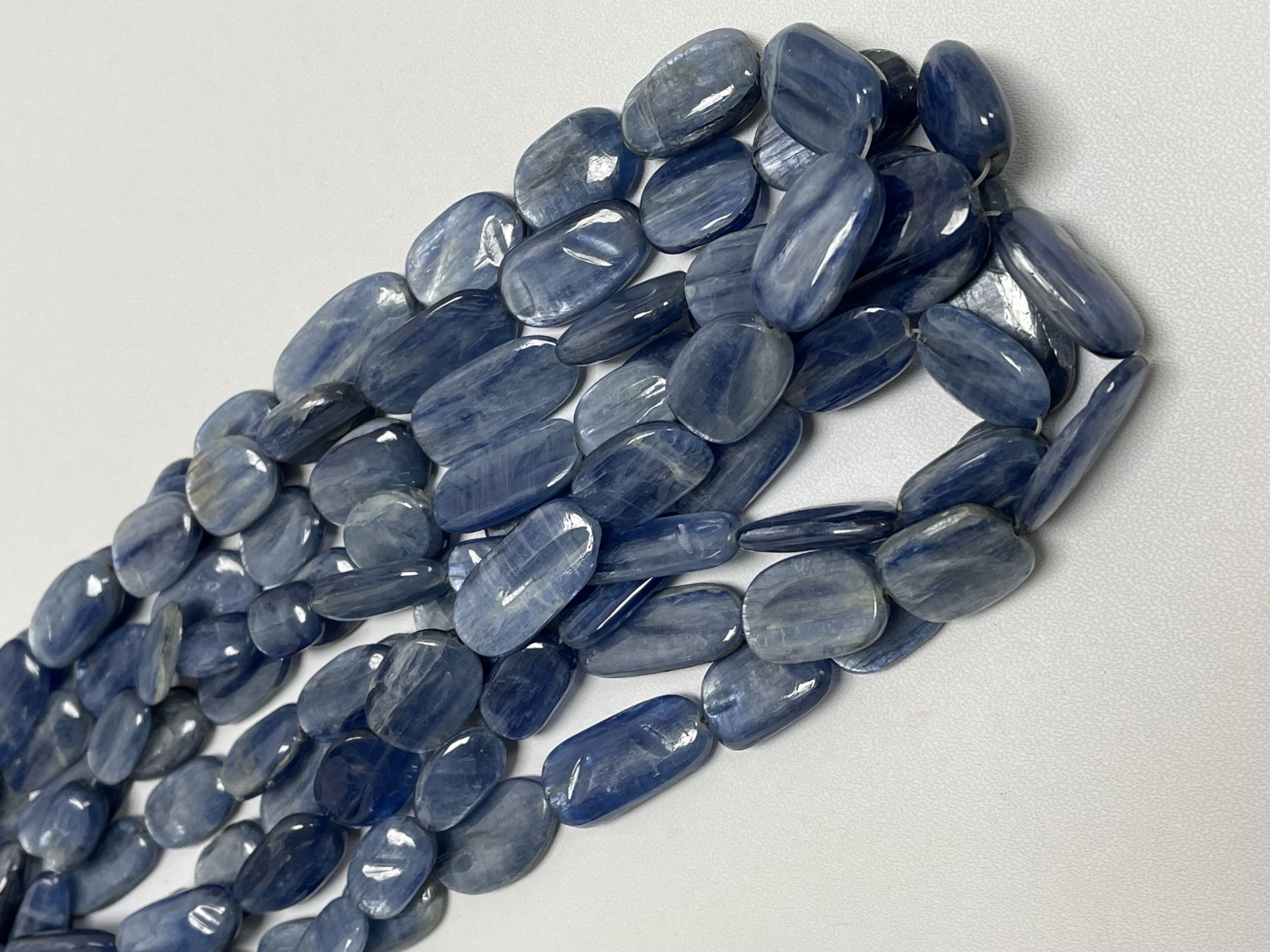 Blue Kyanite Carved Nugget Smooth