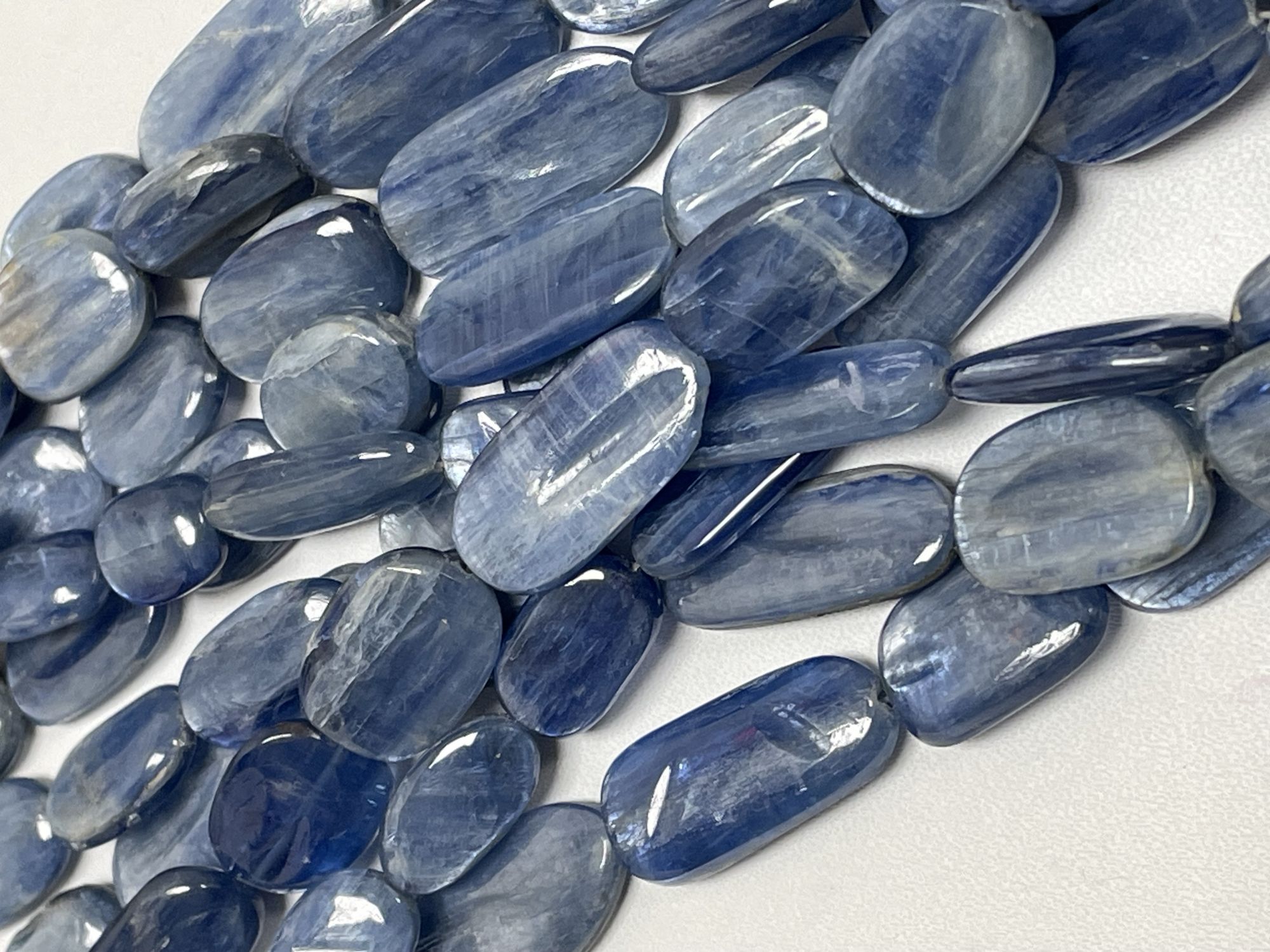 Blue Kyanite Carved Nugget Smooth