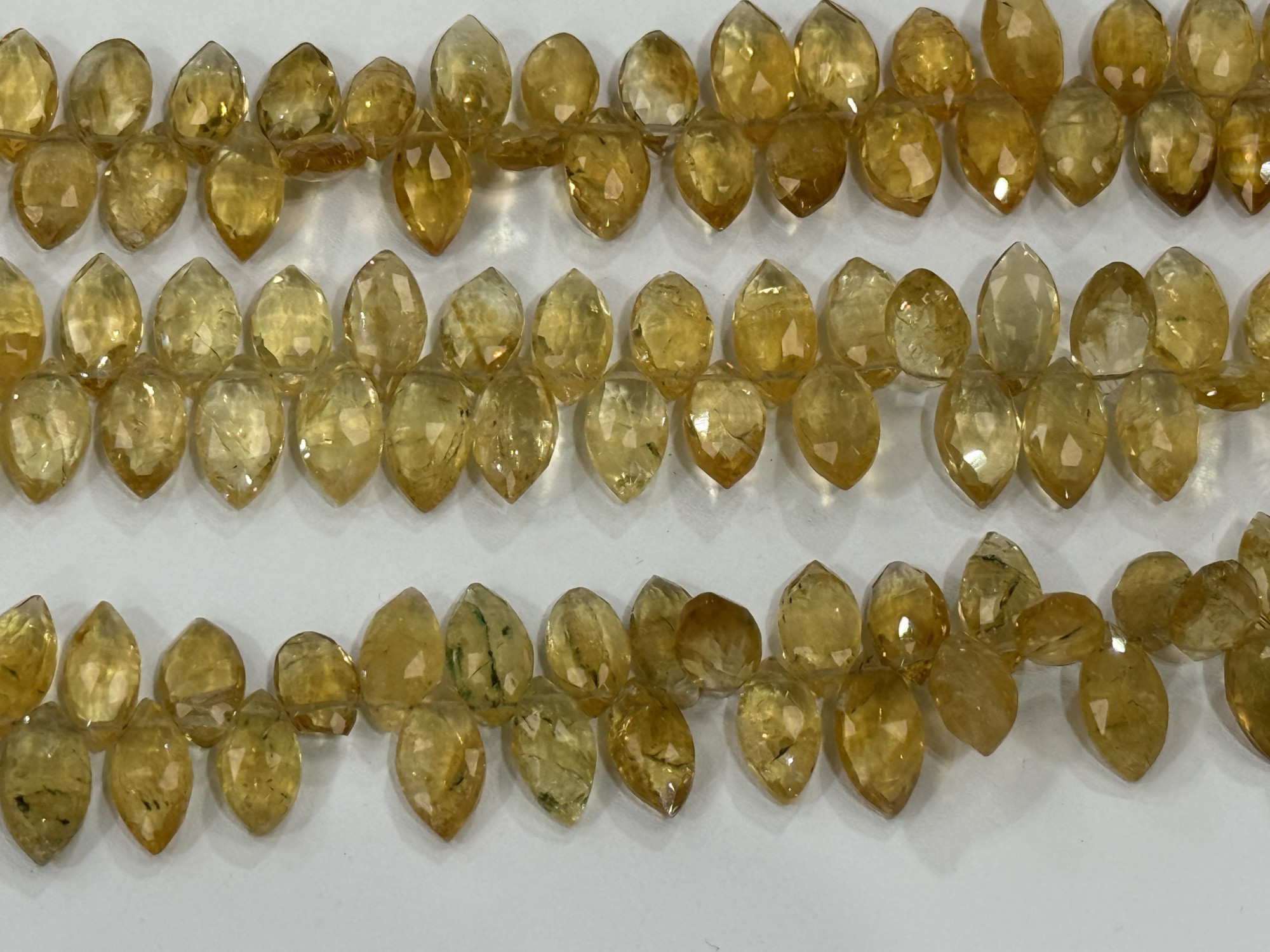 Citrine Marquise Faceted
