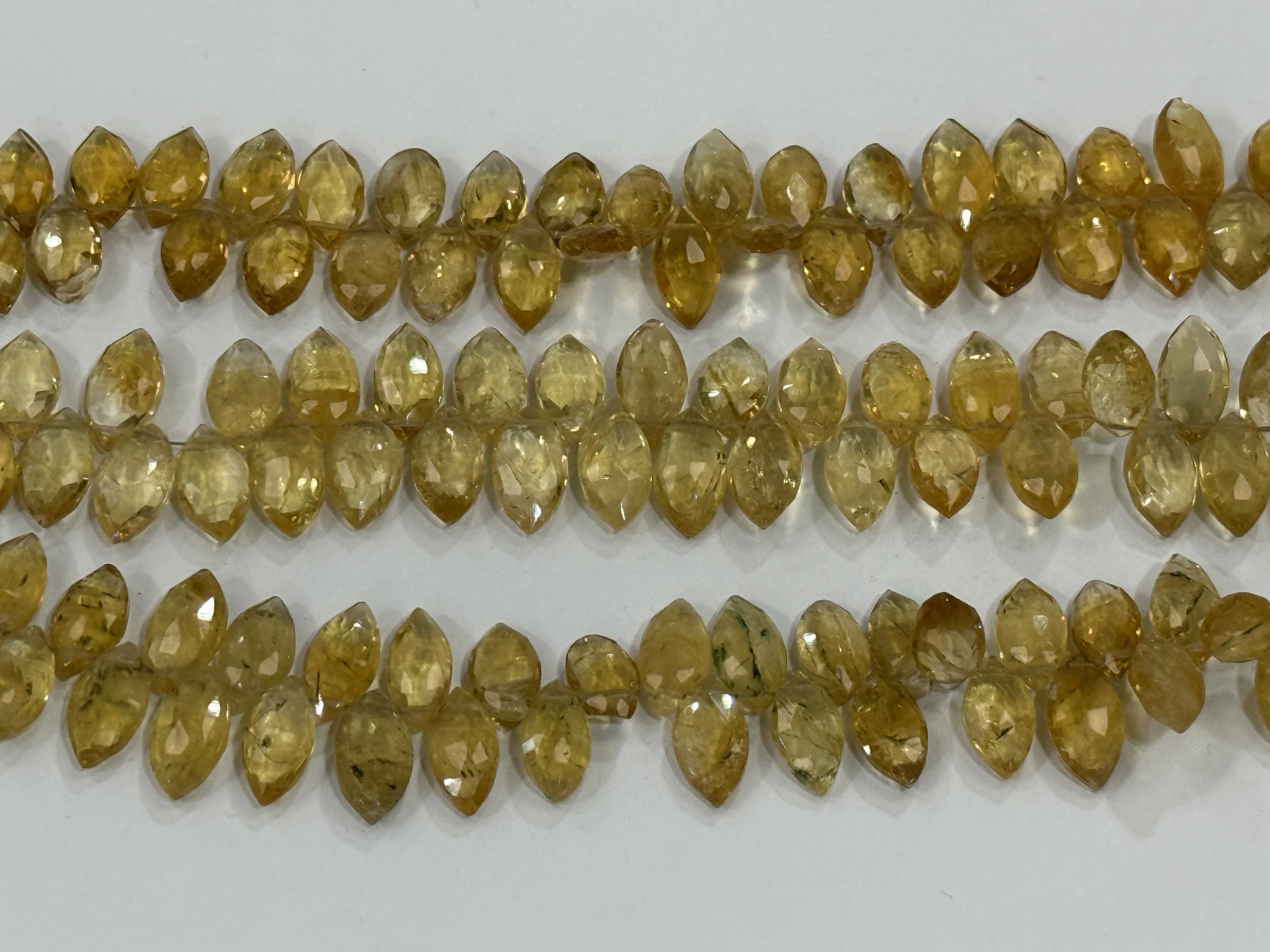 Citrine Marquise Faceted