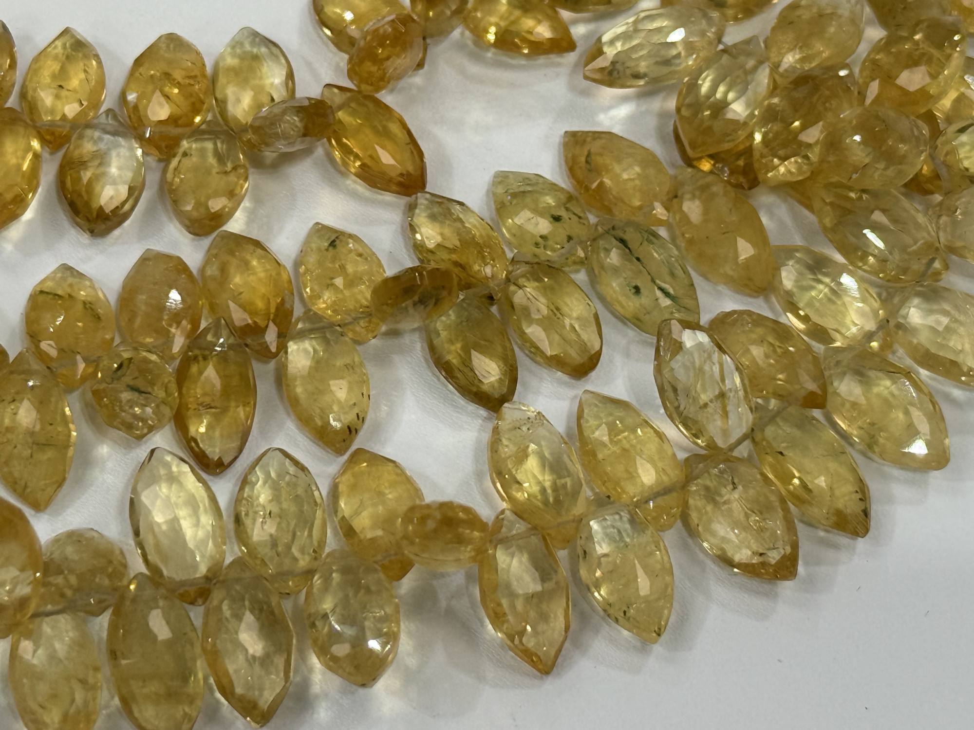Citrine Marquise Faceted