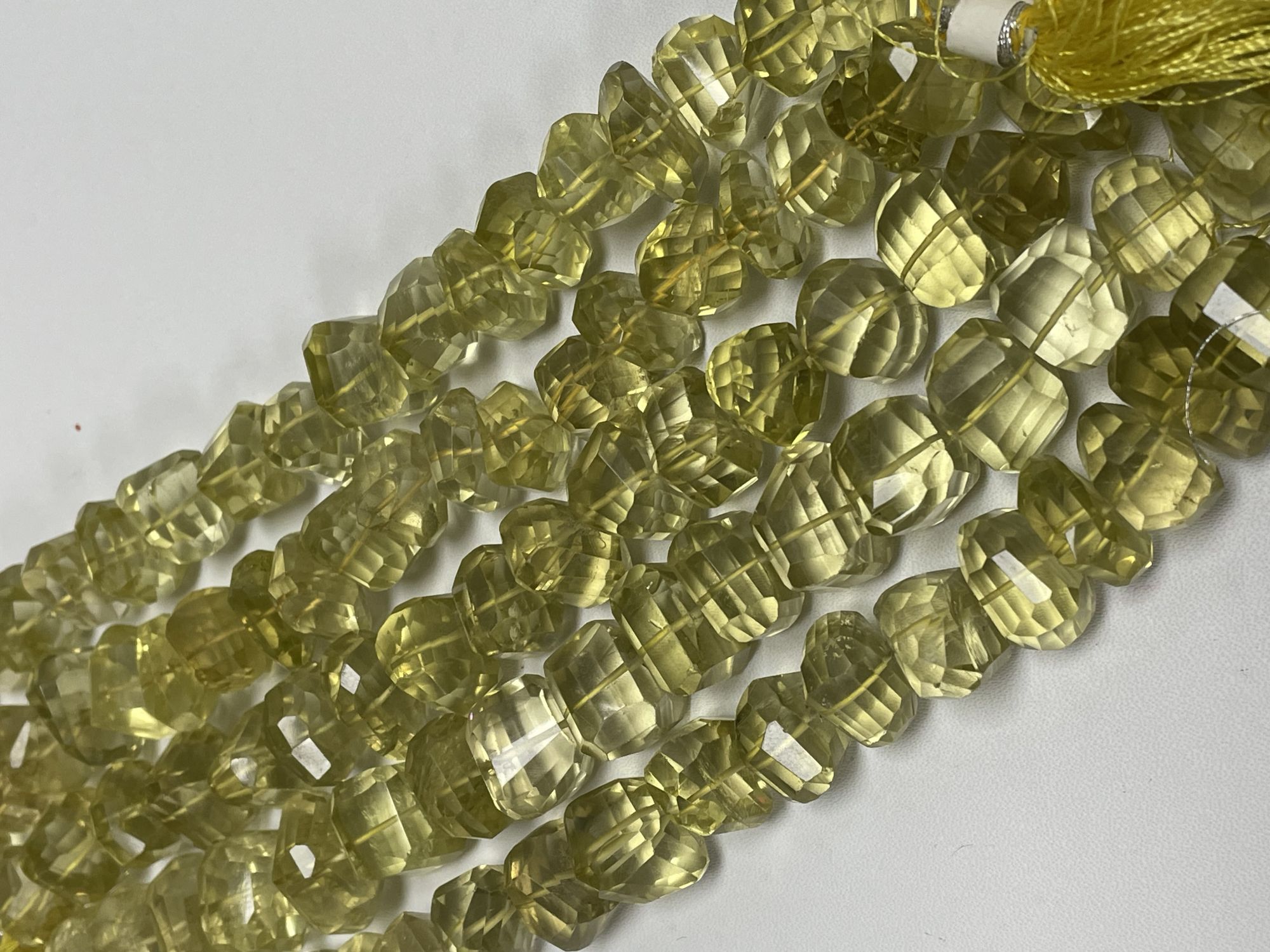 Lemon Quartz Nugget Faceted