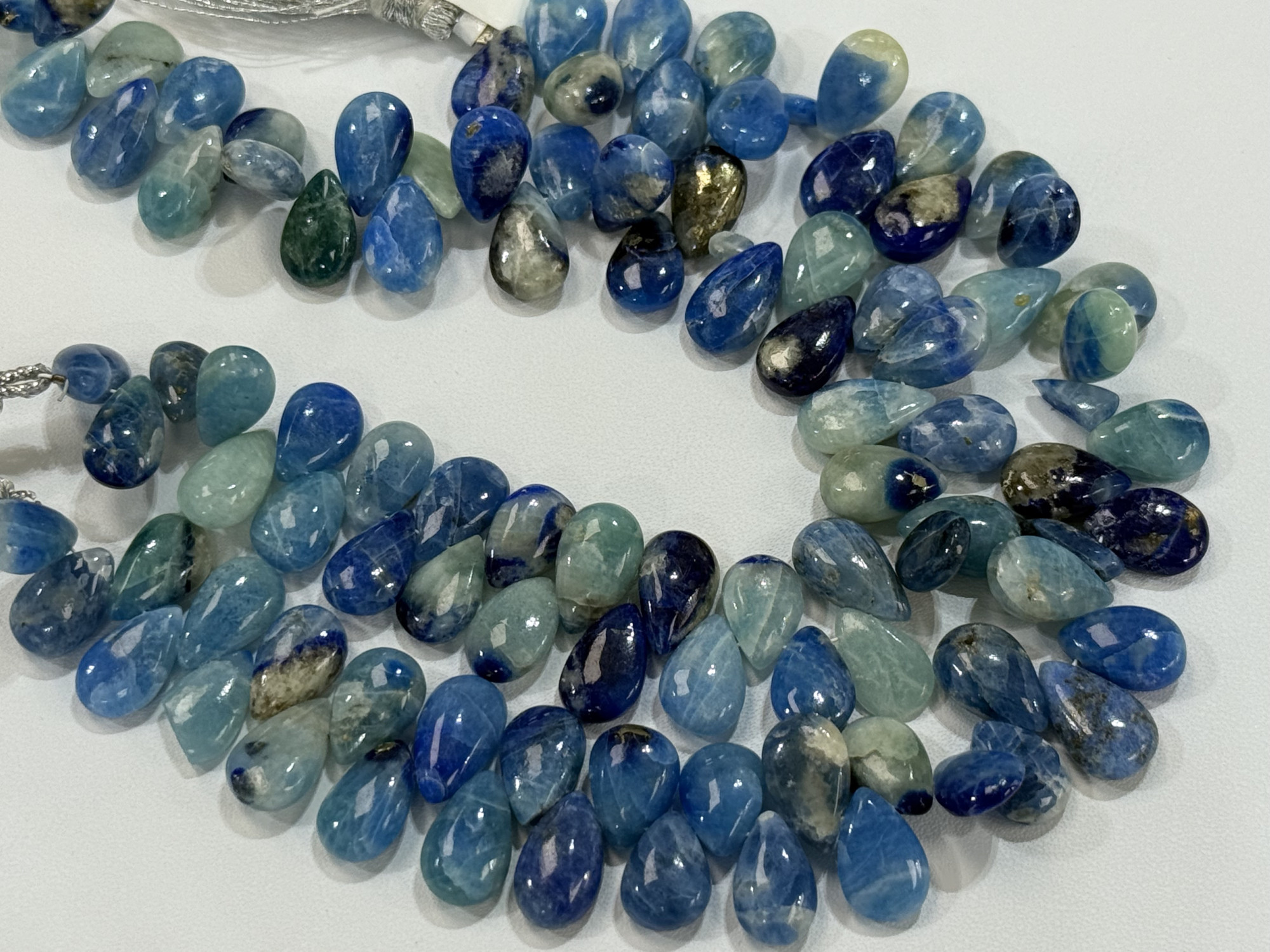 Natural Afghanite Pears Smooth