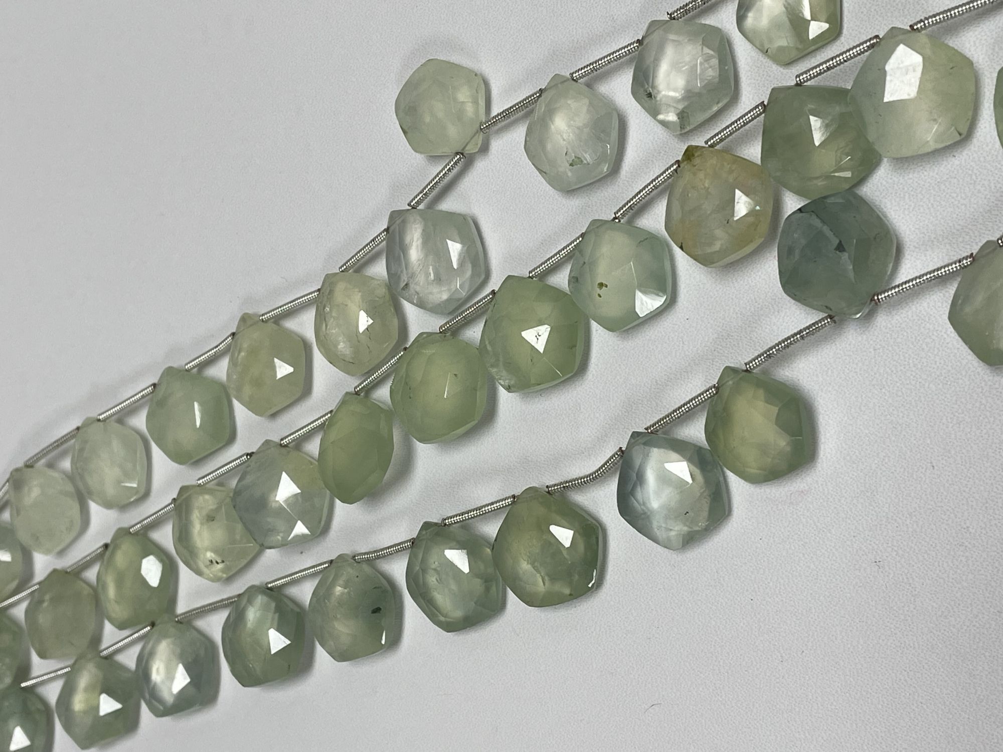 Prehnite Pentagon Faceted