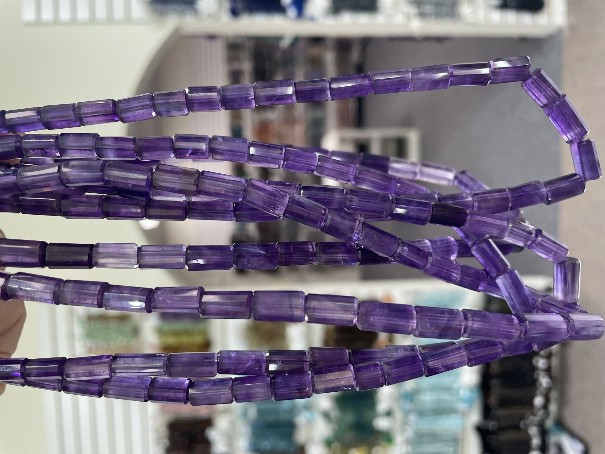 Purple Amethyst Tube