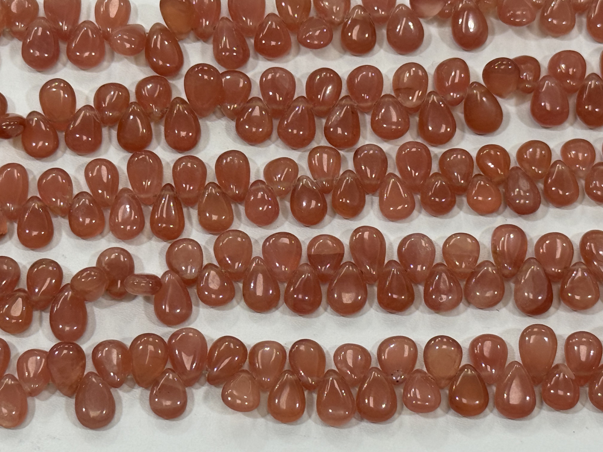 Rhodochrosite Pears Smooth