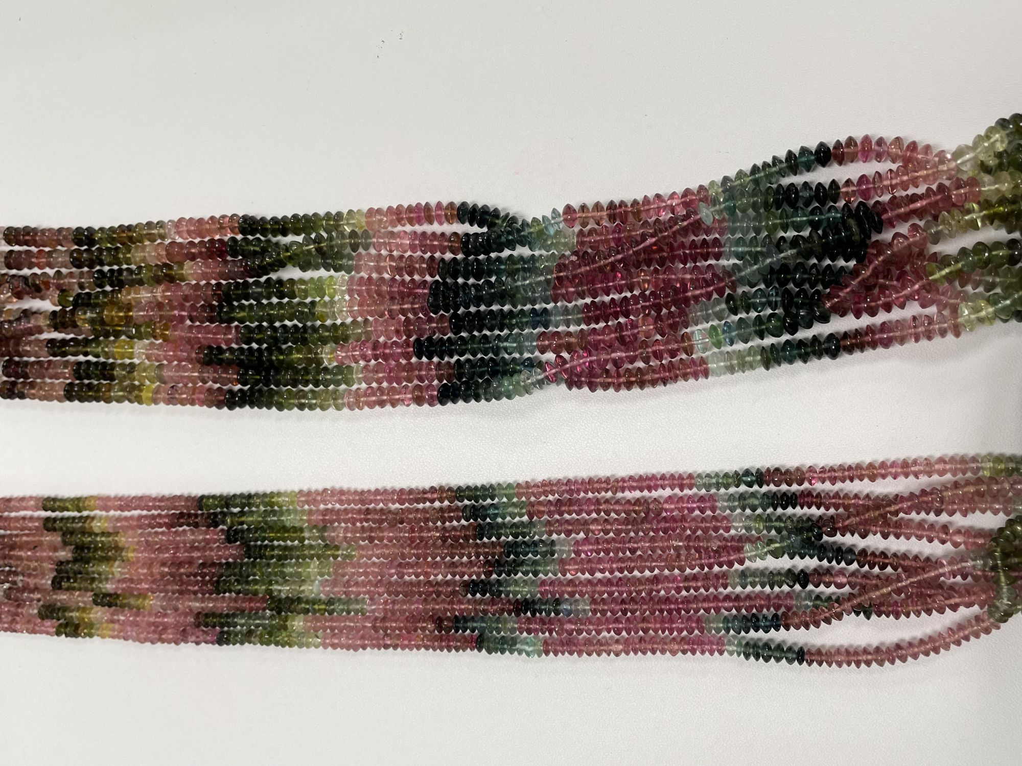 Multi Tourmaline Disc Smooth