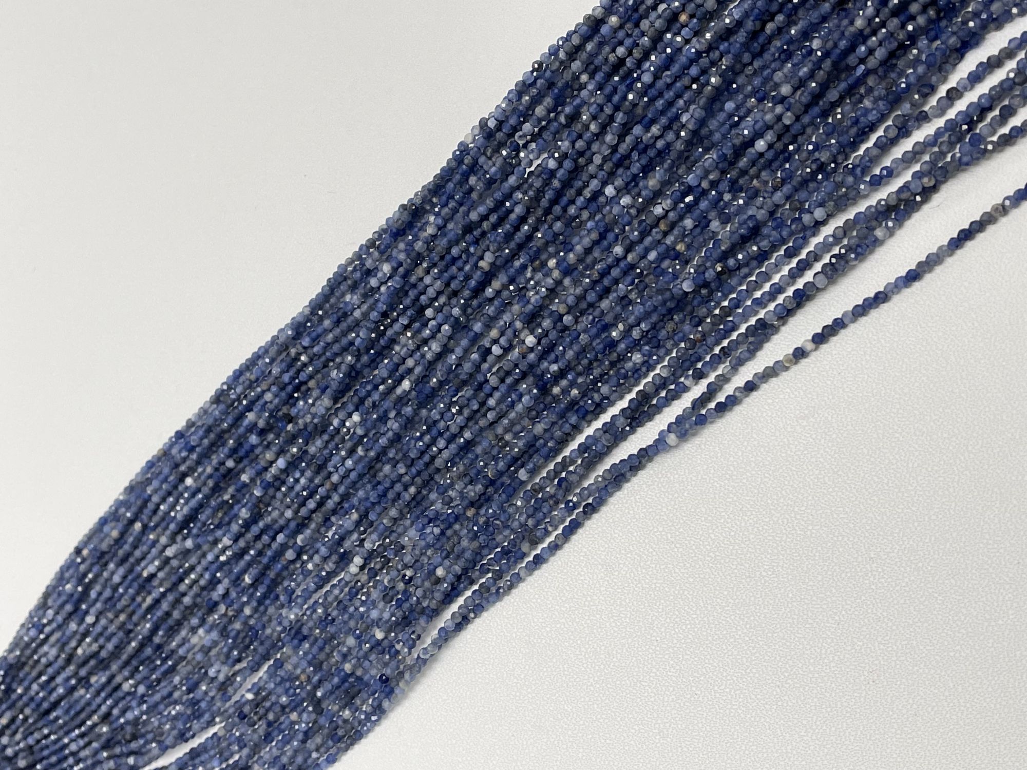 Sodalite Rondelle Faceted