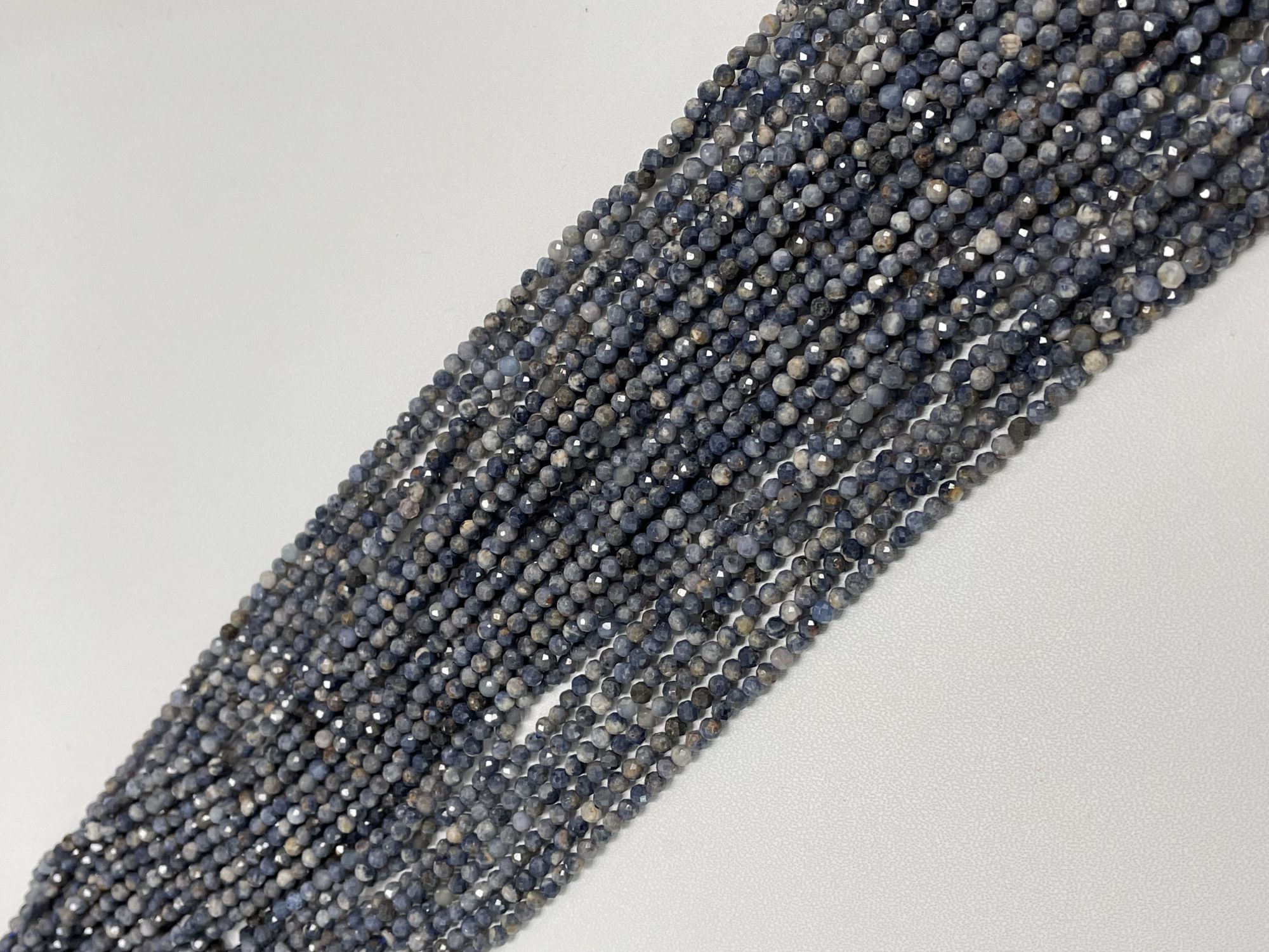 Sodalite Rondelle Faceted