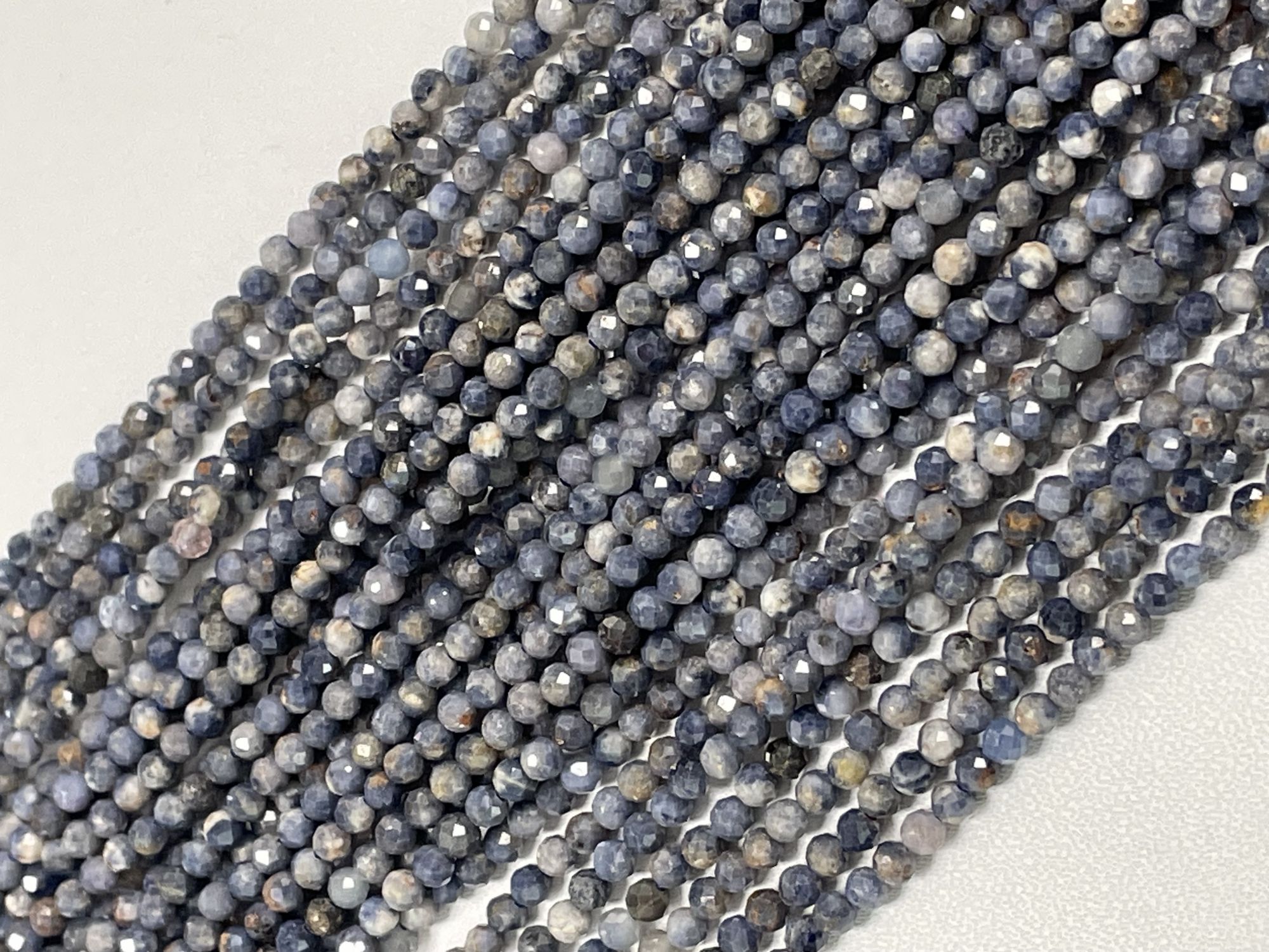 Sodalite Rondelle Faceted