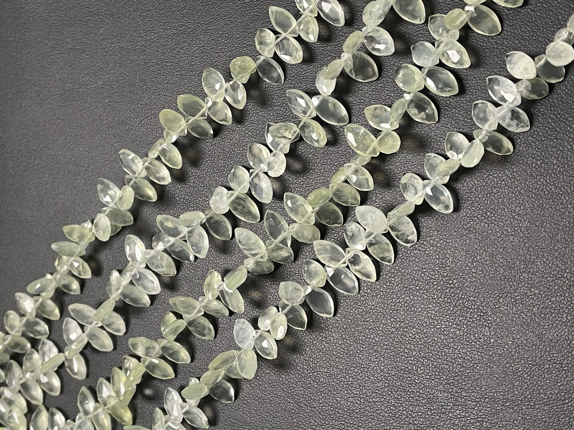 Prehnite Marquise Faceted