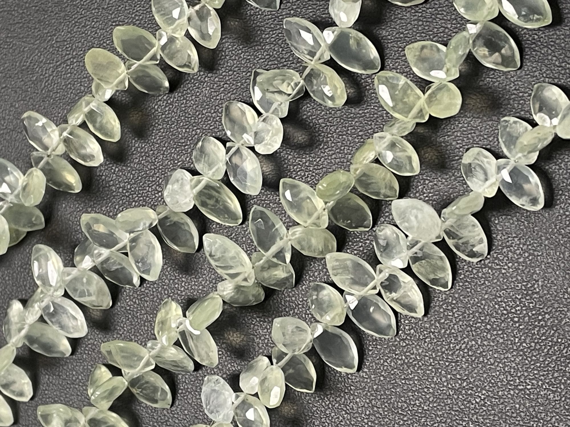 Prehnite Marquise Faceted