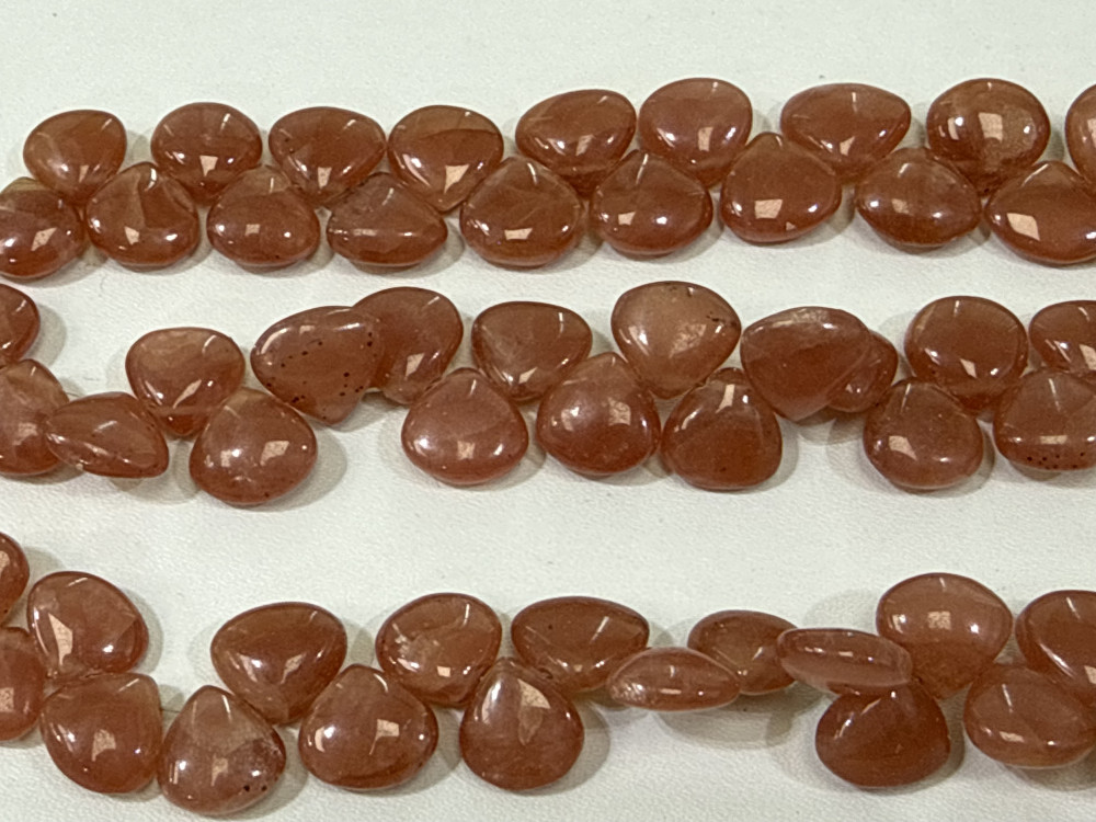 Image of Rhodochrosite Hearts Smooth