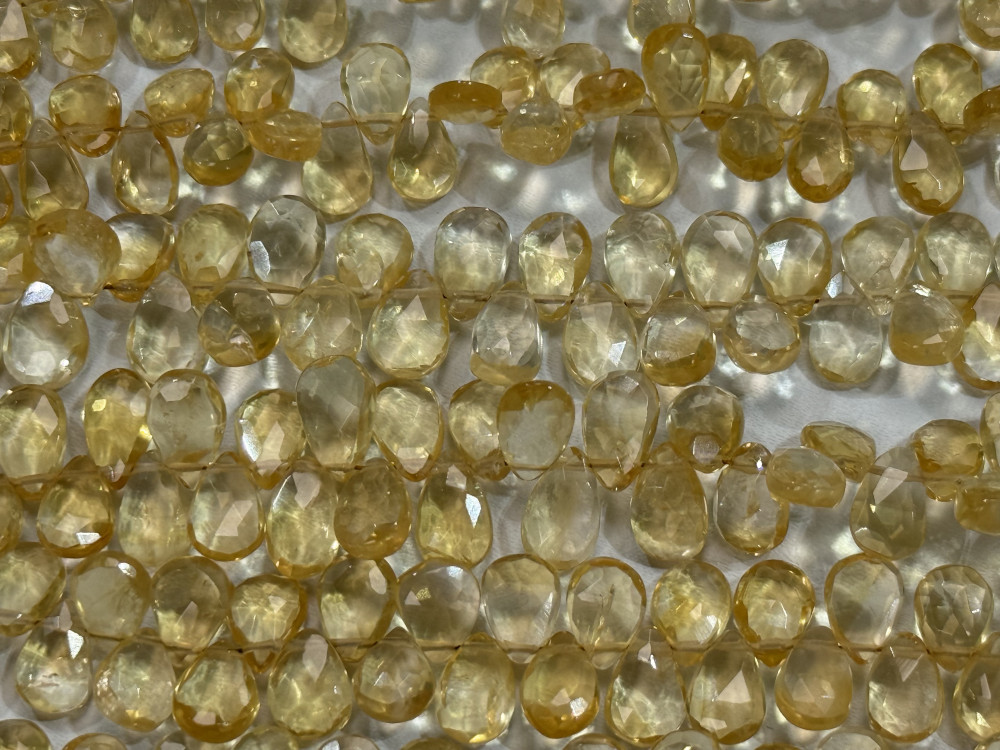 Image of Citrine Pear Faceted