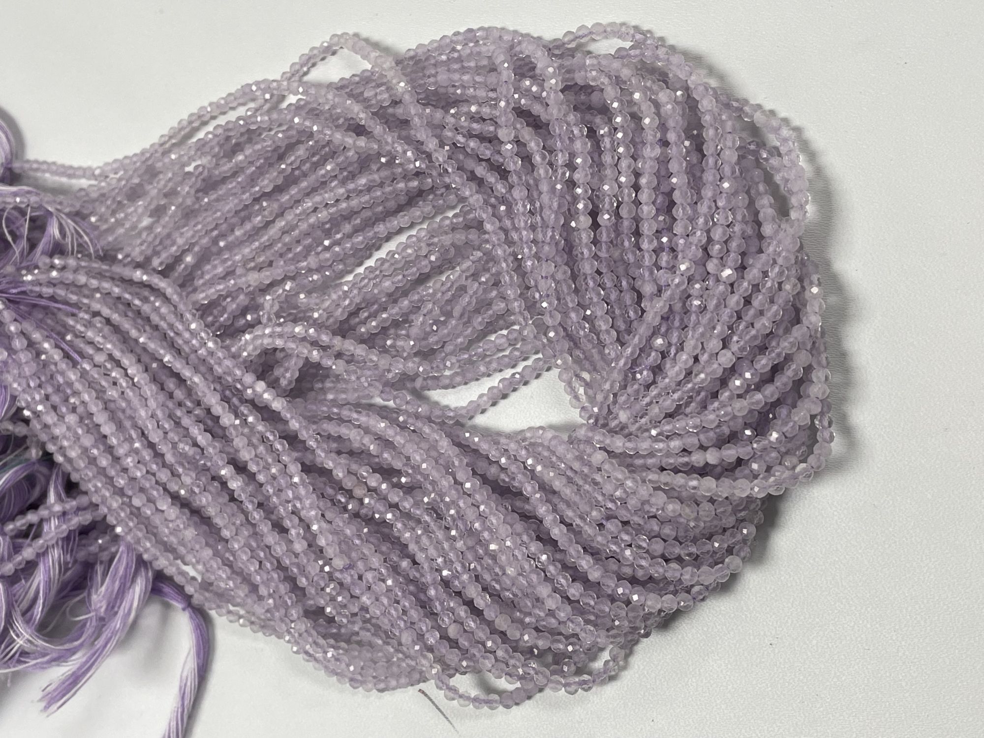 Scorolite Rondelle Faceted