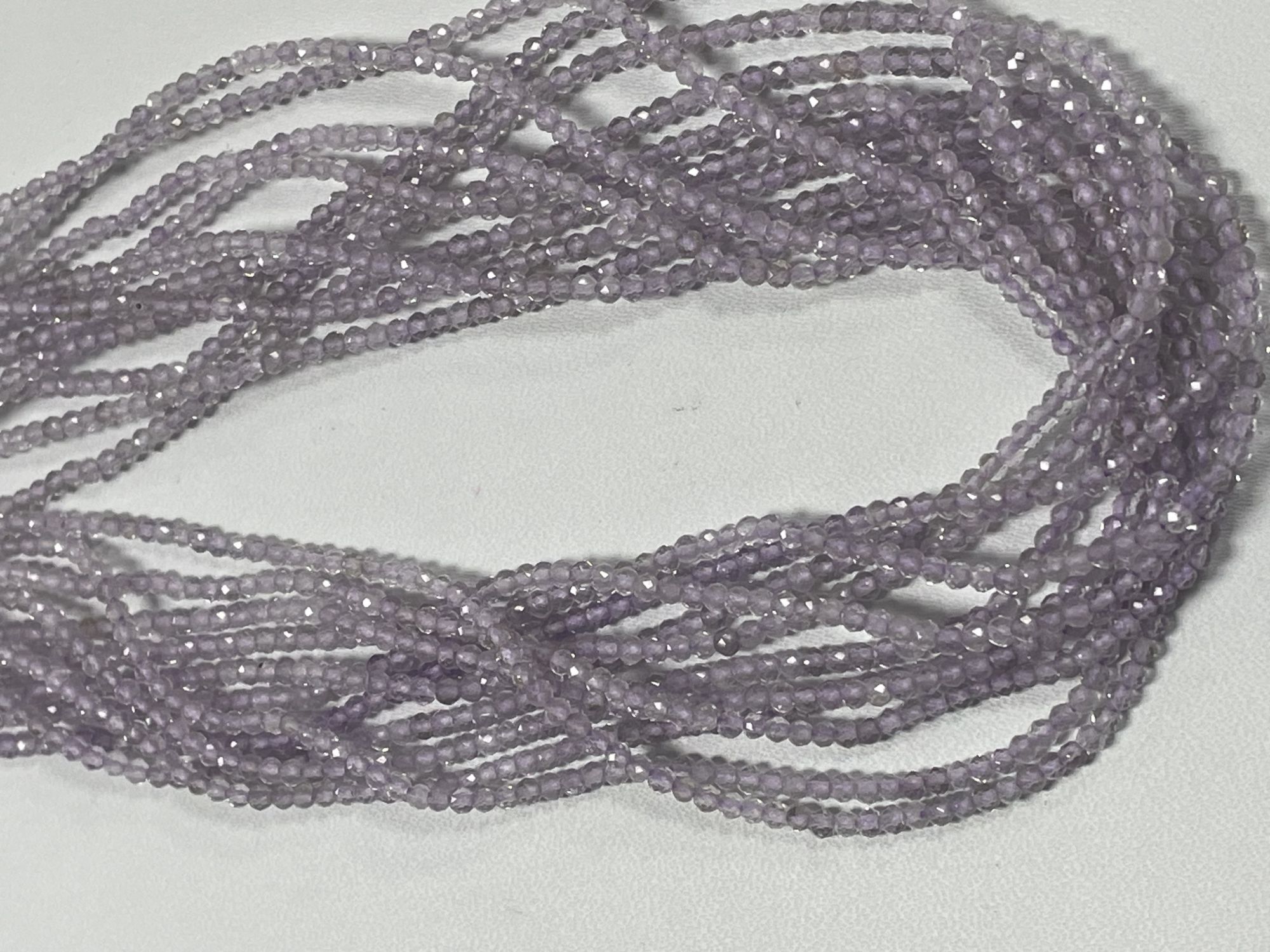 Scorolite Rondelle Faceted