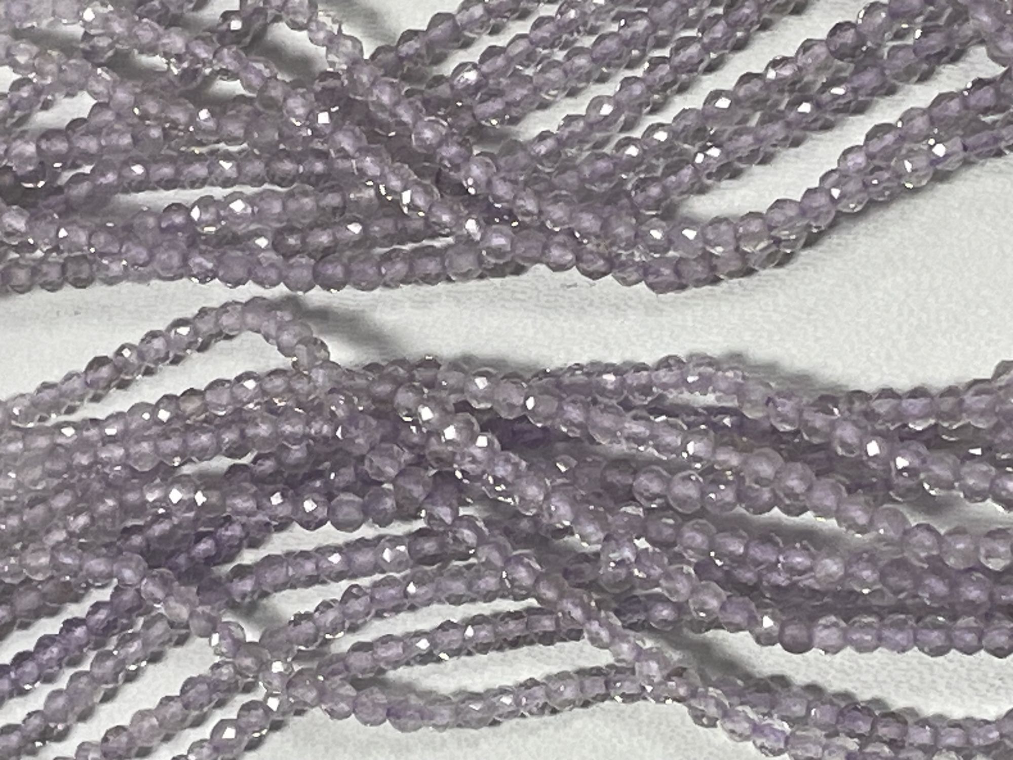 Scorolite Rondelle Faceted