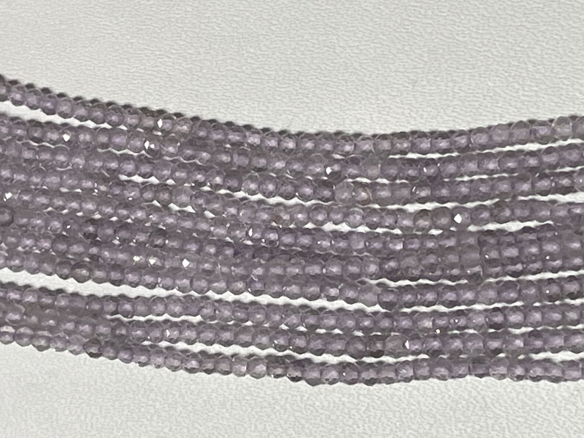 Scorolite Rondelle Faceted