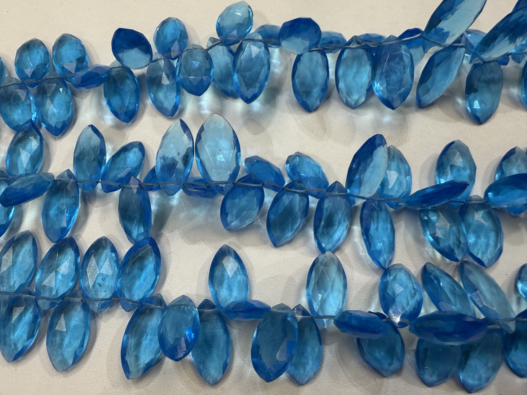 Hydro Quartz Marquise Faceted